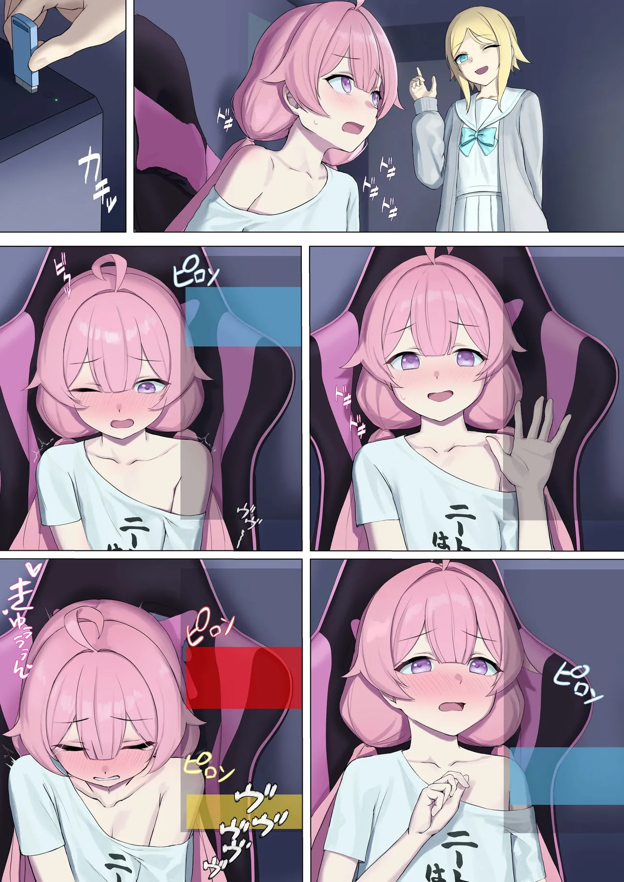 TS配信おじさん page 46 original parody - cunnilingus females only hentai manga - read online free