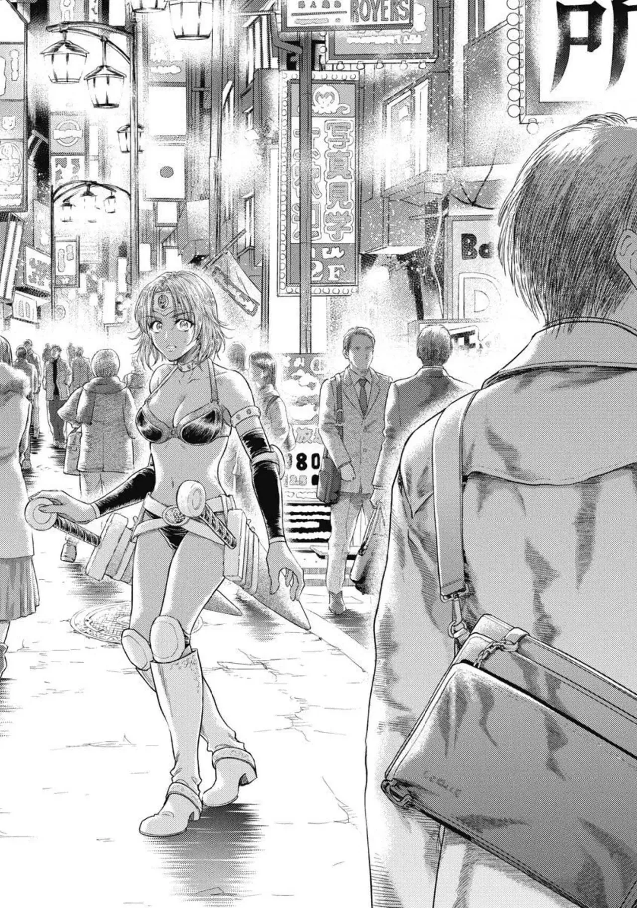 Isekai Soap Land Kaguya 4 page 155 - full censorship multi-work series hentai manga - read online free