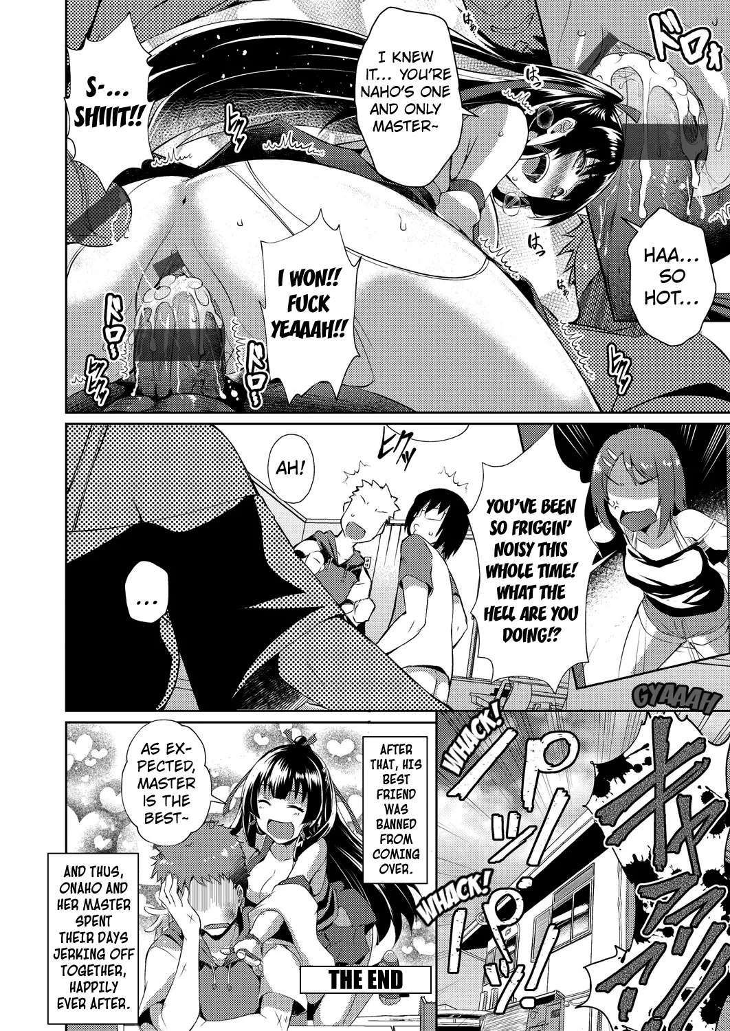 Semen wo sosogarete | Poured With Love page 22 - mmf threesome netorare hentai manga - read online free