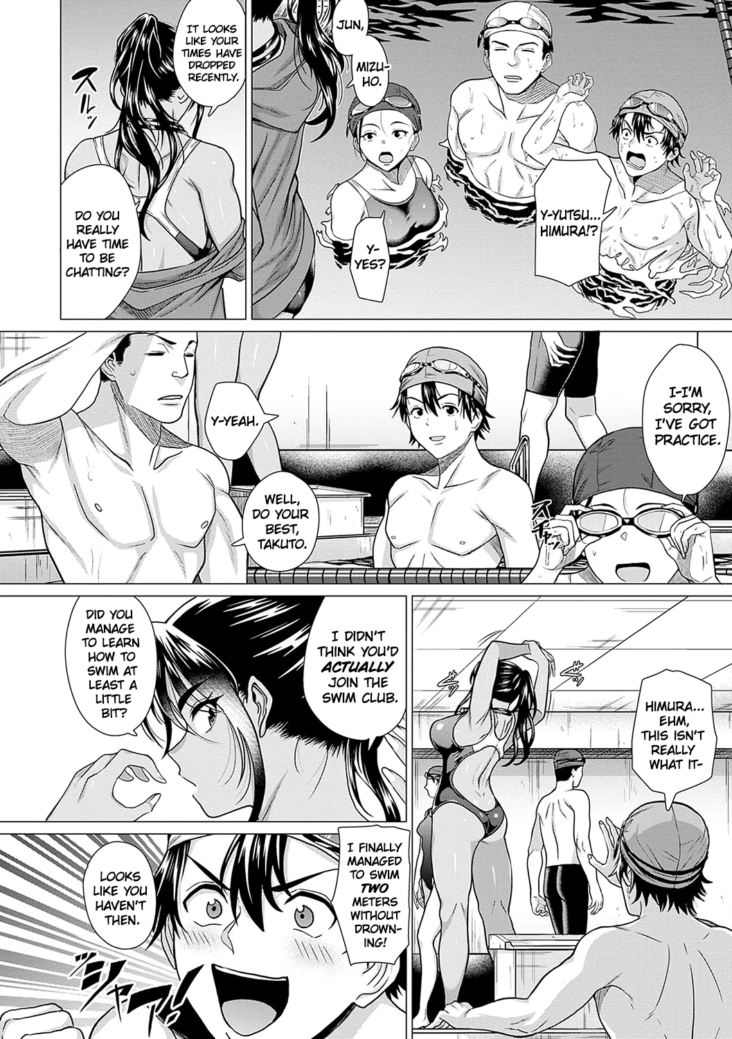 Honkimiseteyo - Let Me See What You Got. Ch. 1 page 9 - big breasts swimsuit hentai manga - read online free