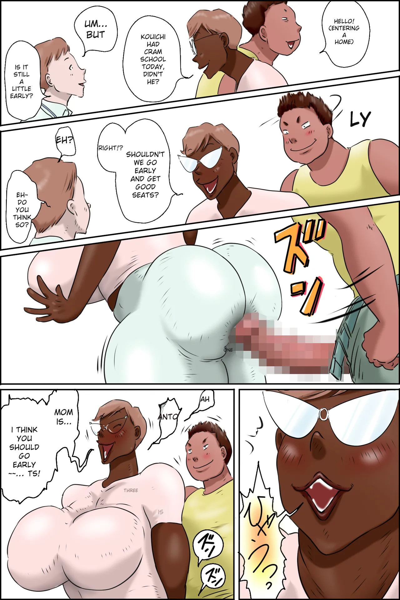 Tsutomu-kun Passes Through! page 20 original parody - milf big breasts hentai manga - read online free