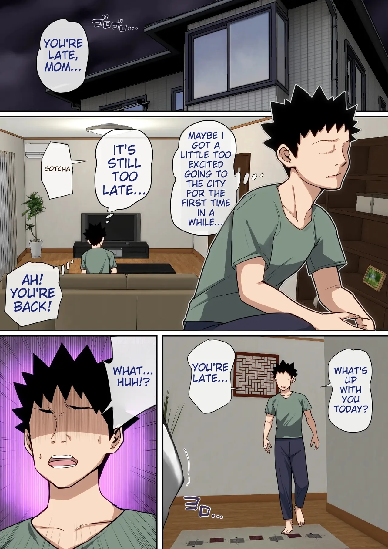 [Natsume Benkei] Nyuuin-chuu no Muramura wa Okaa-san de... 2 [English] page 70 original parody - milf kissing hentai manga - read online free