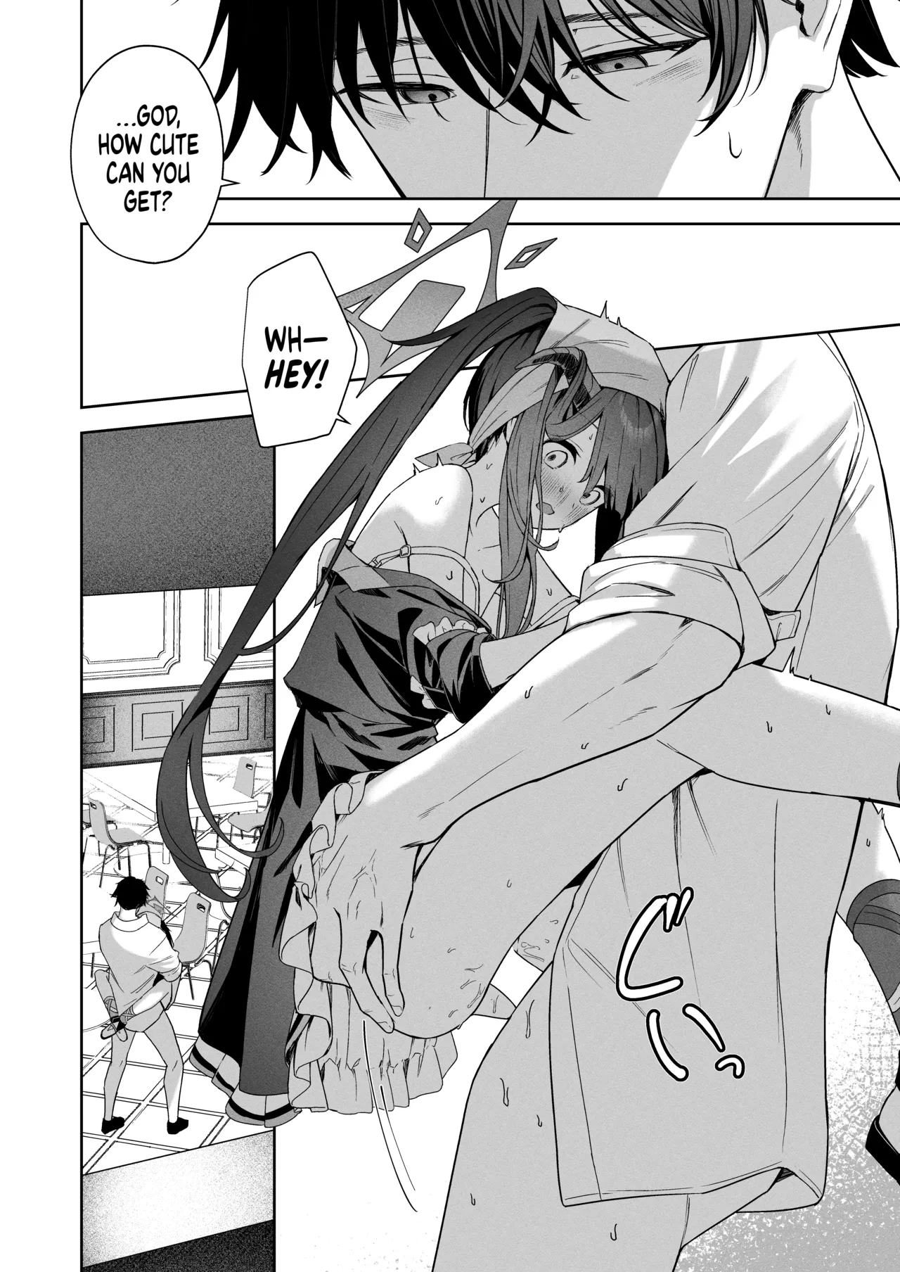 LOVE RECETTE | Recipe for Love page 16 featuring sensei blue archive parody - maid full censorship hentai manga - read online free