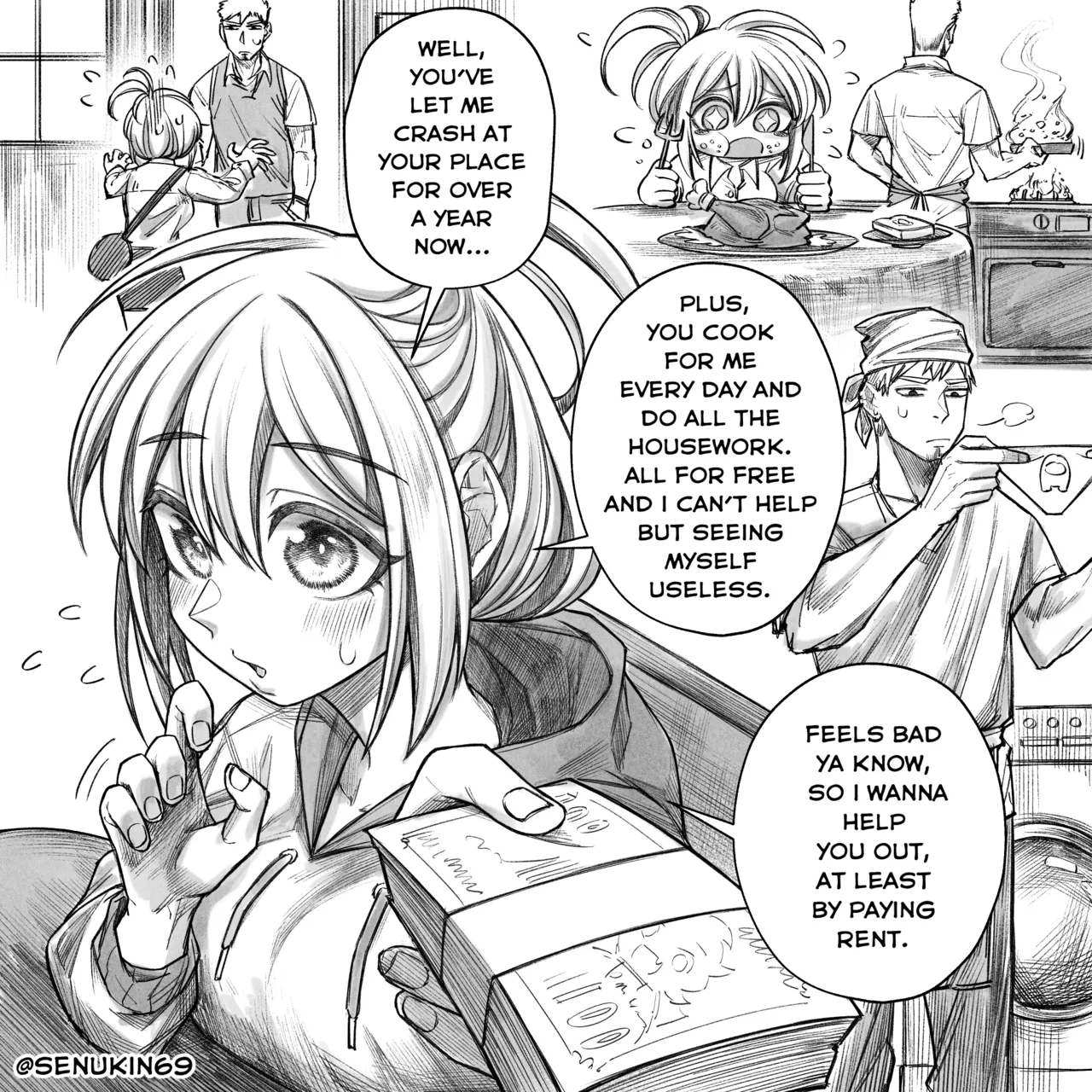 My friend's AnlyFons #1-2 page 31 - big breasts prostitution hentai manga - read online free