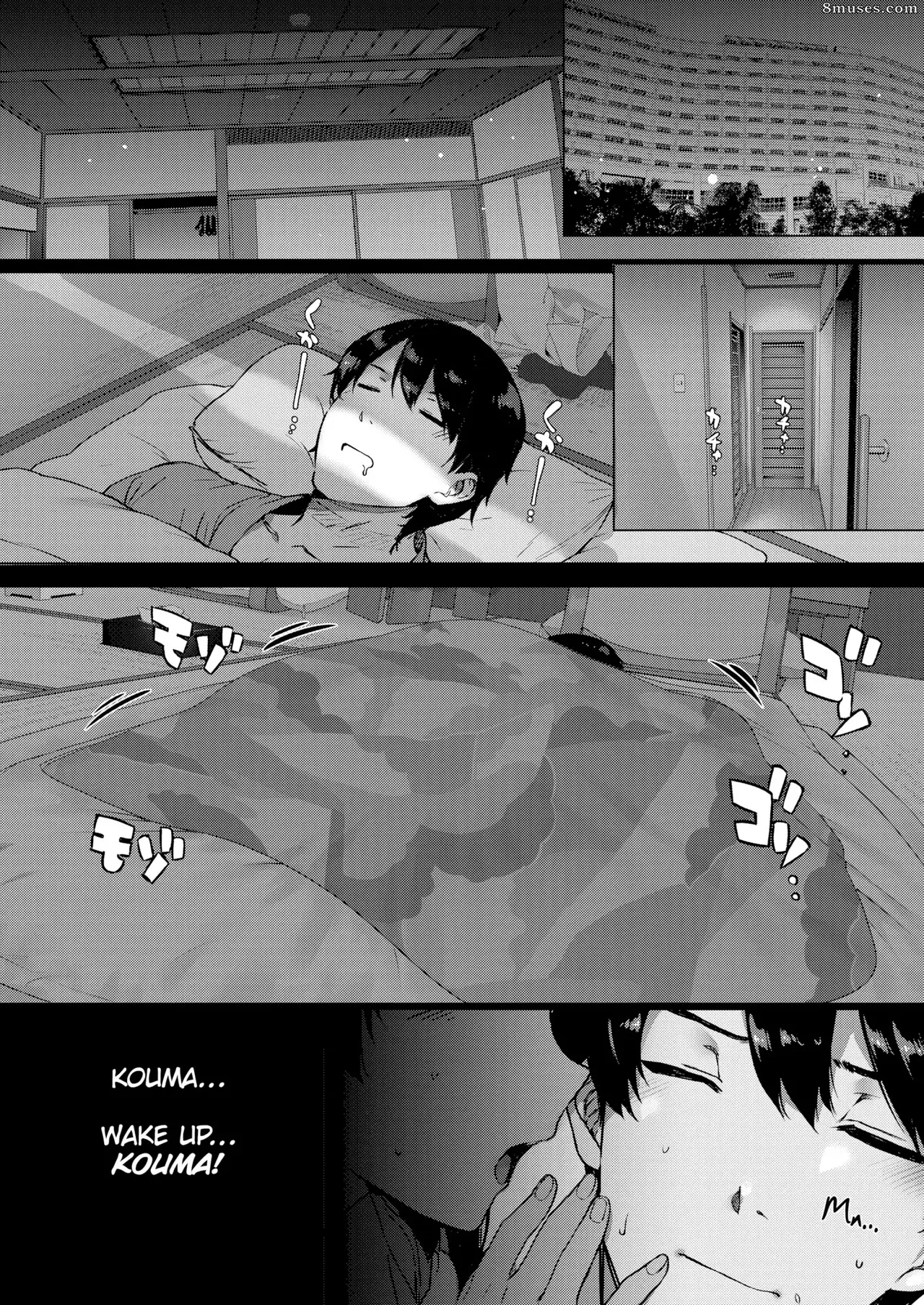 Amatsuka Gakuen no Ryoukan Seikatsu 1-9 page 84 - milf sweating hentai manga - read online free