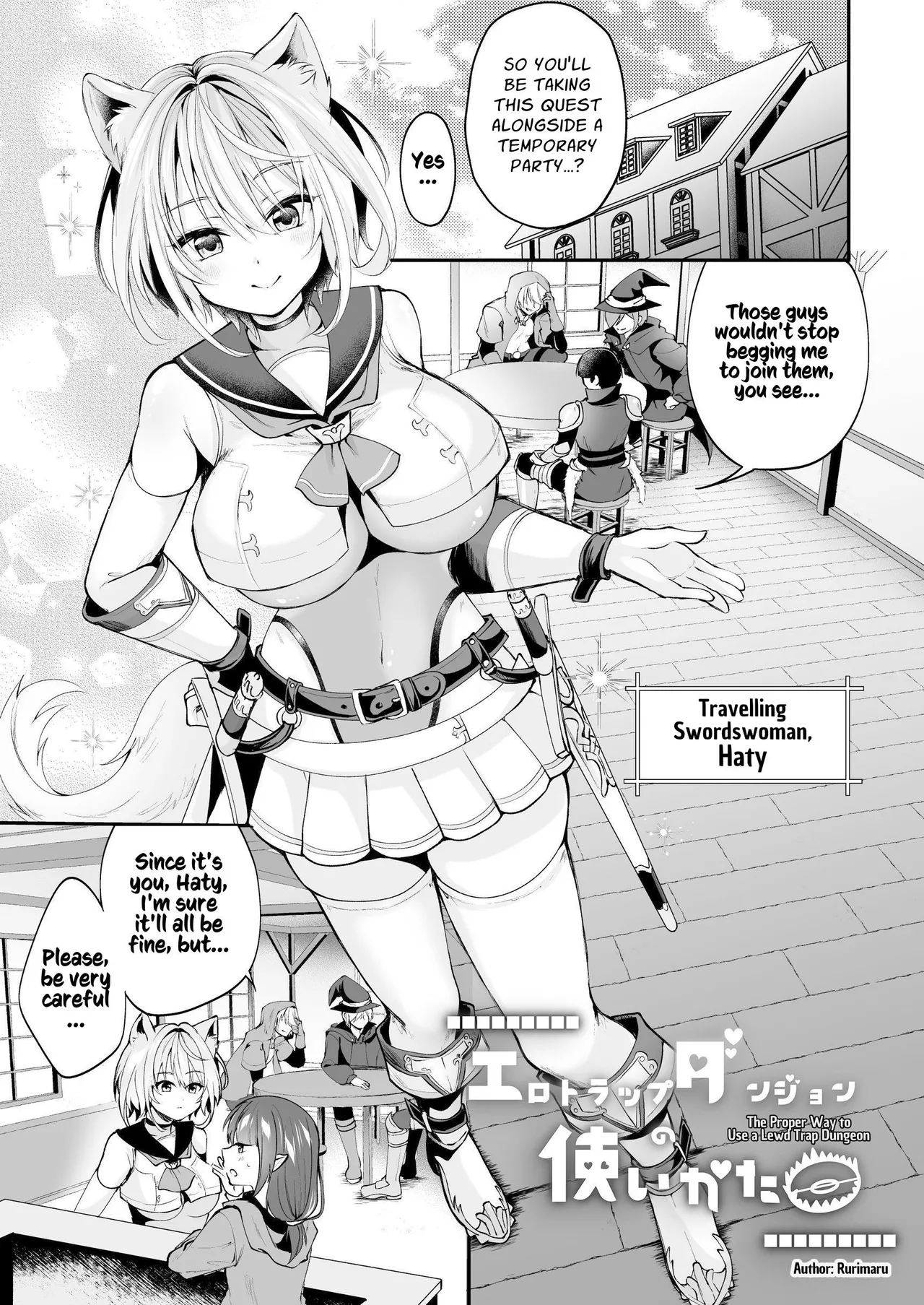 Hakurou Kenshi Hati-chan no Ecchi na Bouken no Sho | White Wolf Swordswoman's Erotic Adventure page 97 original parody - squirting futanari hentai manga - read online free