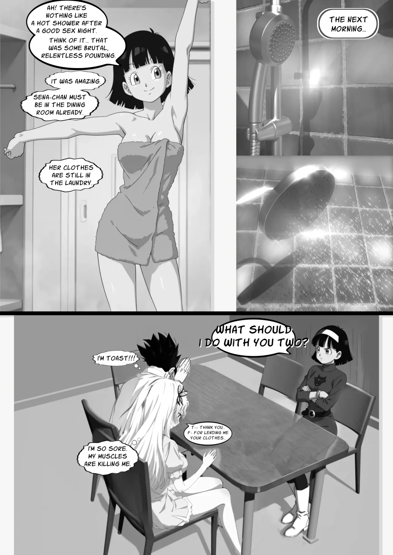 CHR2 The Beauty and the Beast page 44 featuring son gohan boku wa tomodachi ga sukunai parody - comic ai generated hentai manga - read online free