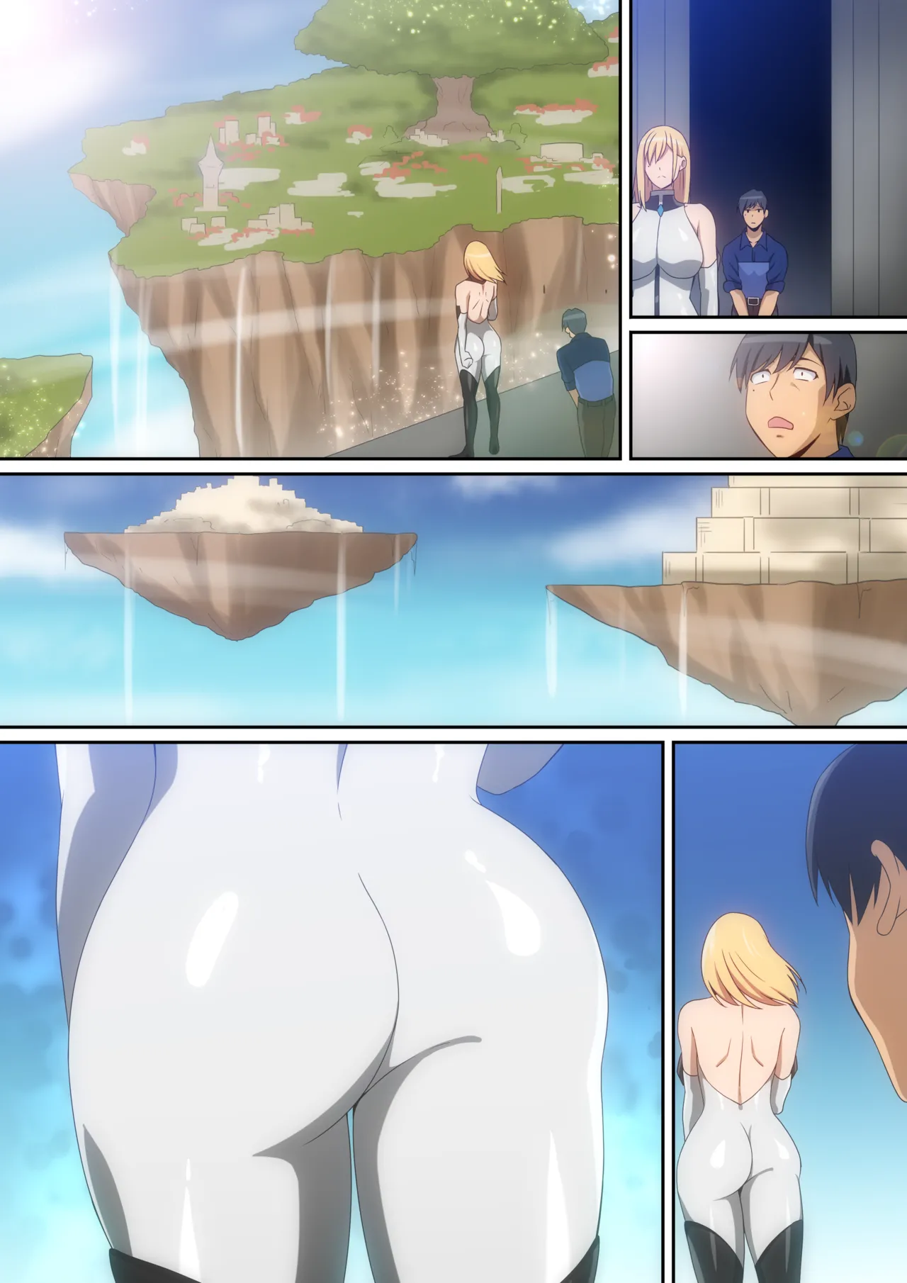 Megami ni Isekai Shoukan de Musou Shinai ka to Sasowareta kedo Kotowattara Karada de Iu Koto Kikasarechaimashita... 2 page 50 original parody - handjob kissing hentai manga - read online free