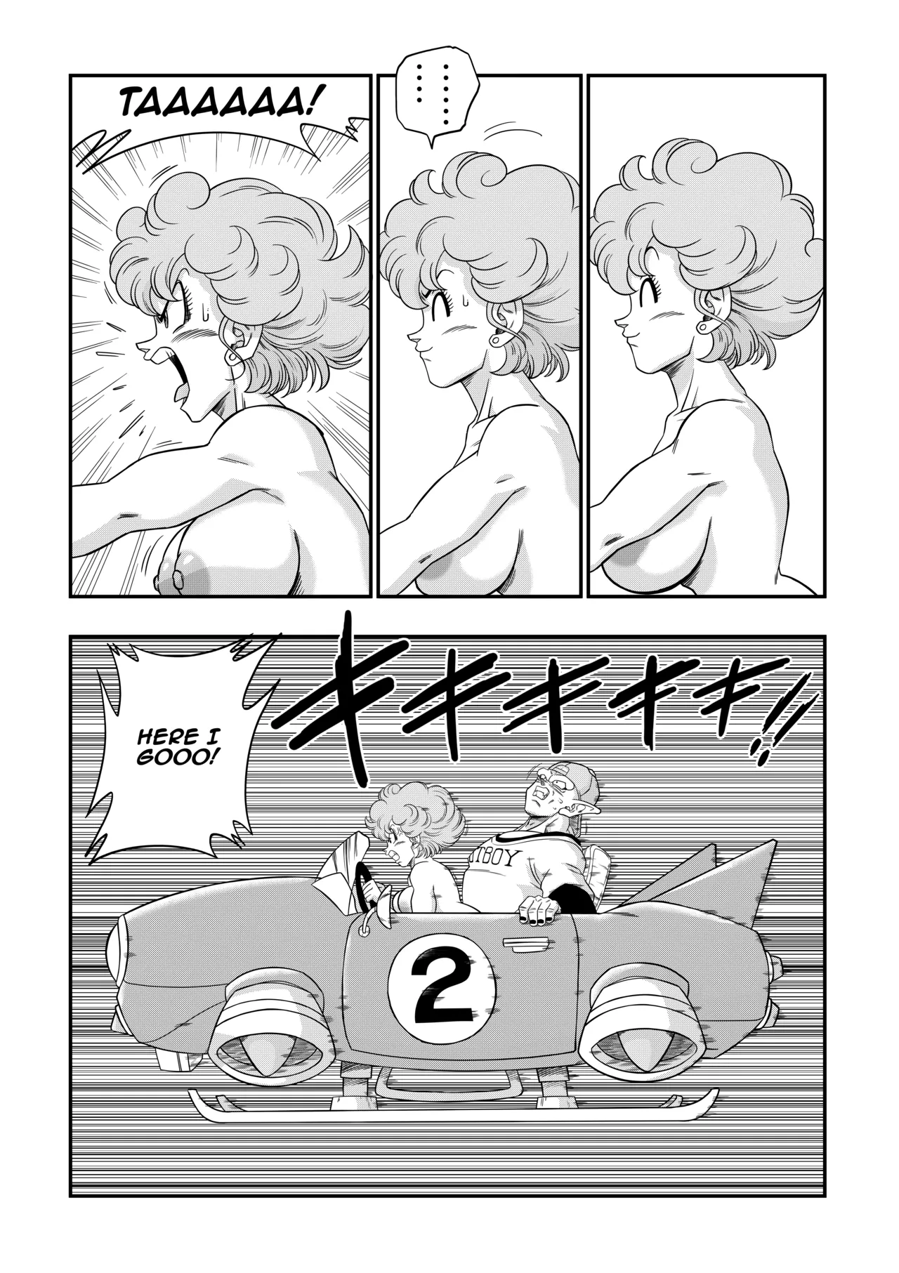 Burning Road! Driver's License page 15 featuring cynthia dragon ball z parody - big breasts uncensored hentai manga - read online free