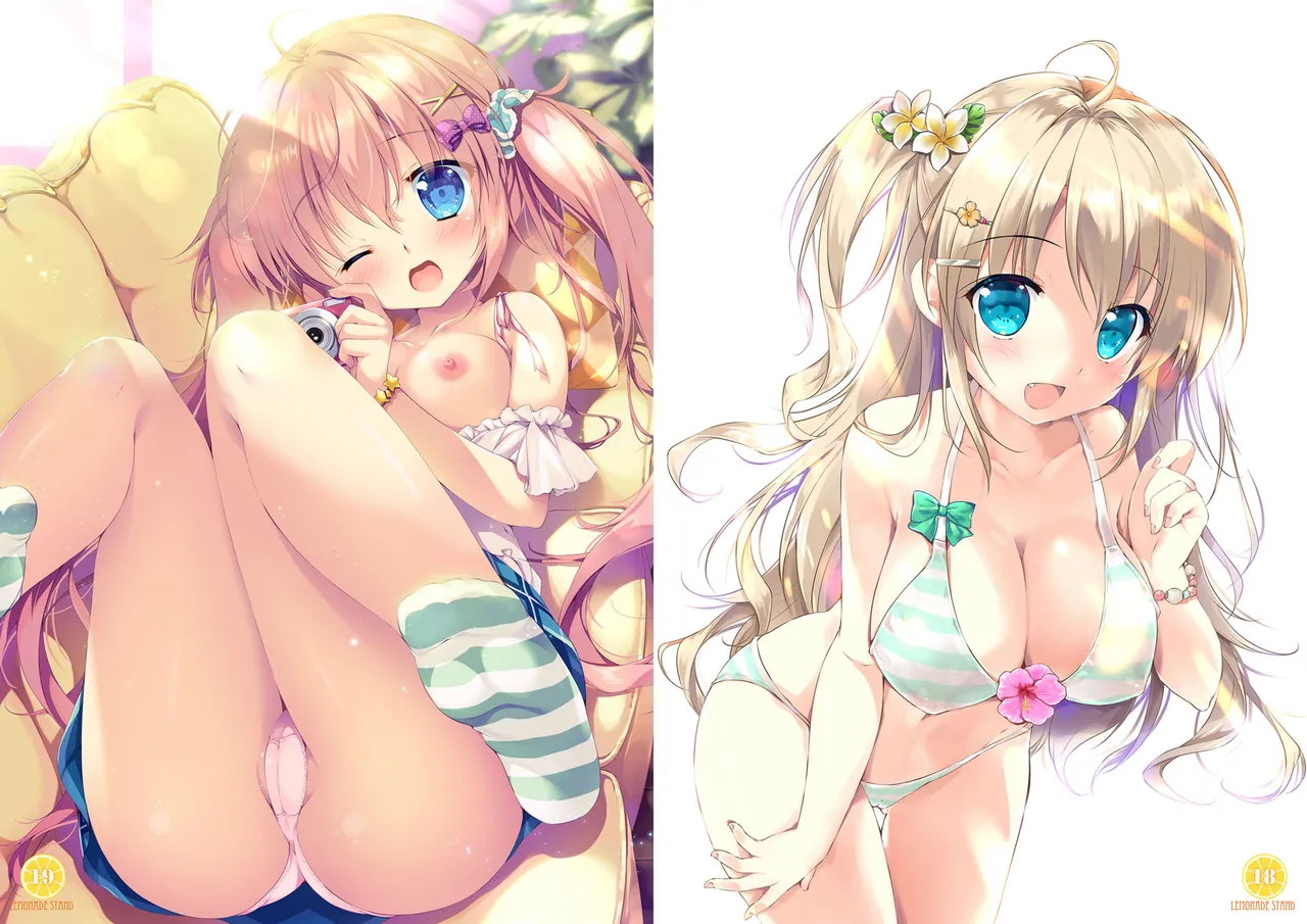 LEMONADE STAND page 47 - swimsuit bikini hentai manga - read online free