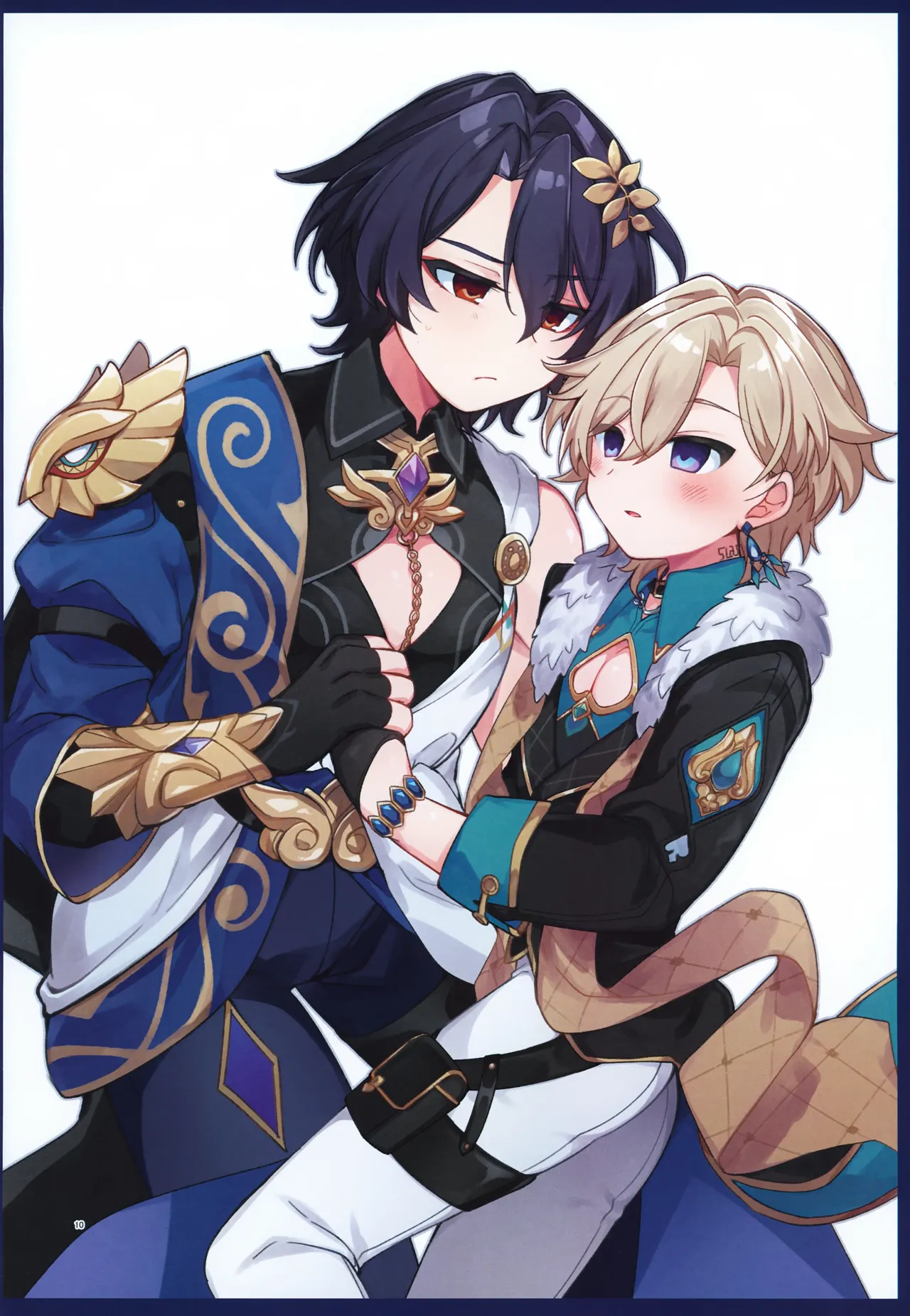 Sugar Grace ni Ochite Yuku page 10 featuring aventurine honkai star rail parody - males only yaoi hentai manga - read online free