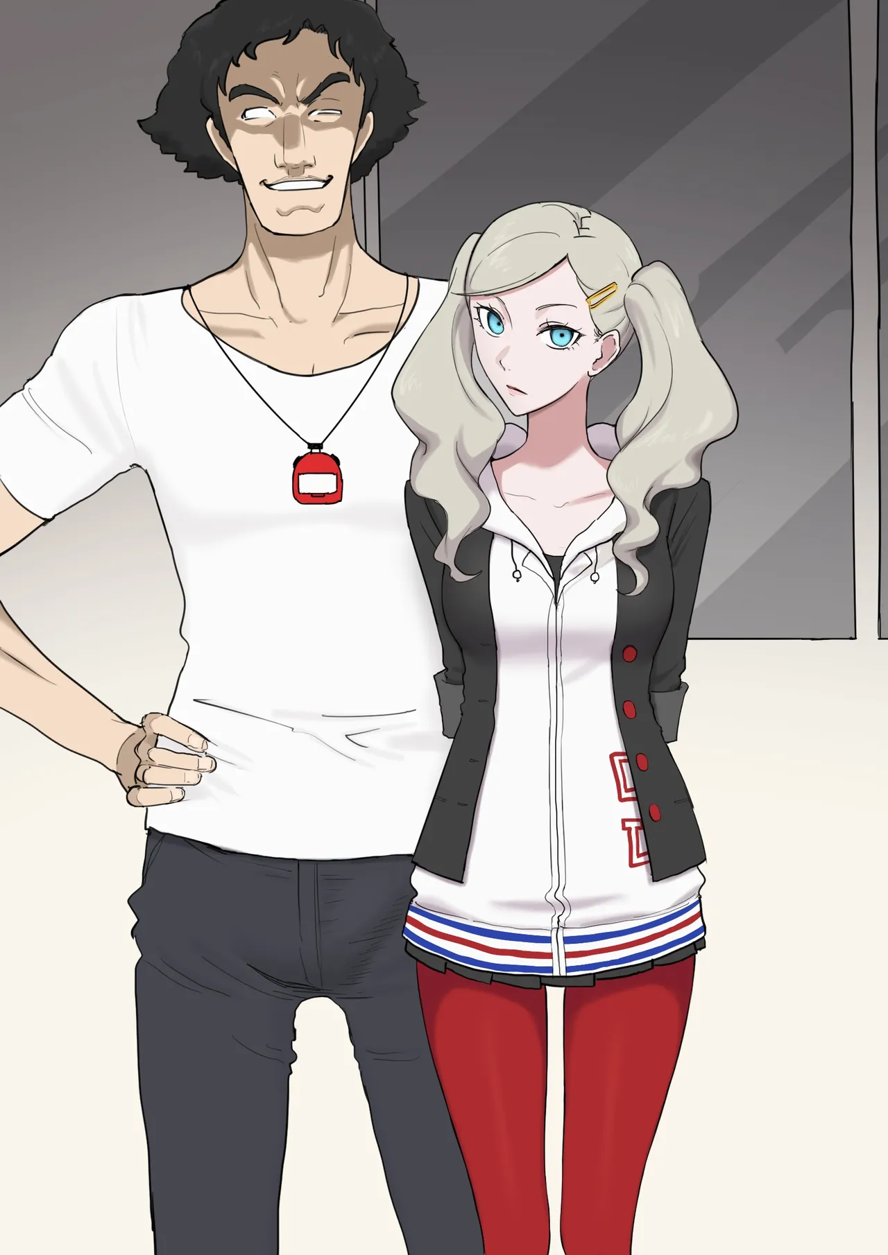 Persona 5 Ann x Kamoshida page 10 featuring anne takamaki persona 5 parody - swimsuit corruption hentai manga - read online free