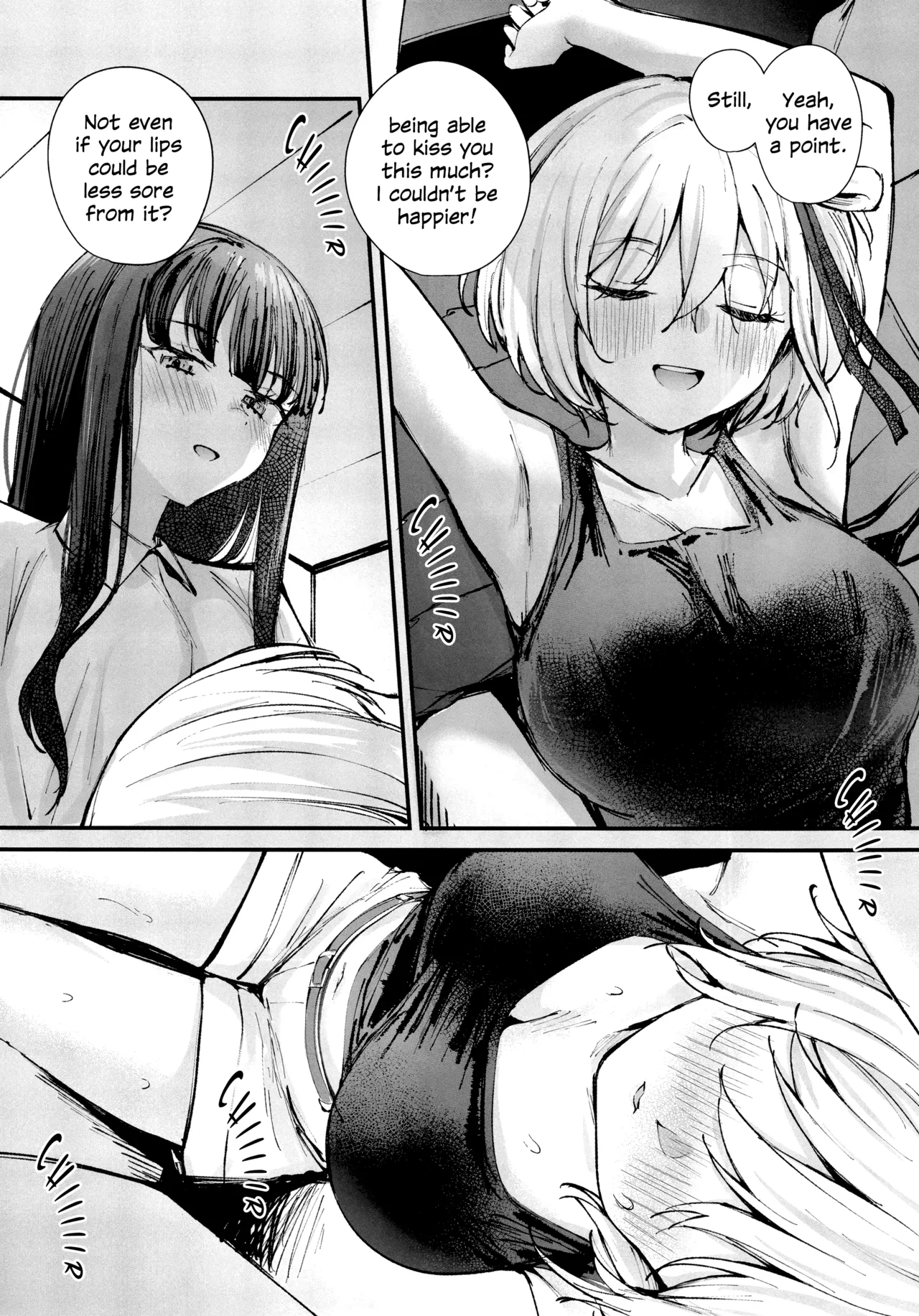 Kiss Kiss Kiss page 12 featuring chisato nishikigi lycoris recoil parody - kissing big breasts hentai manga - read online free