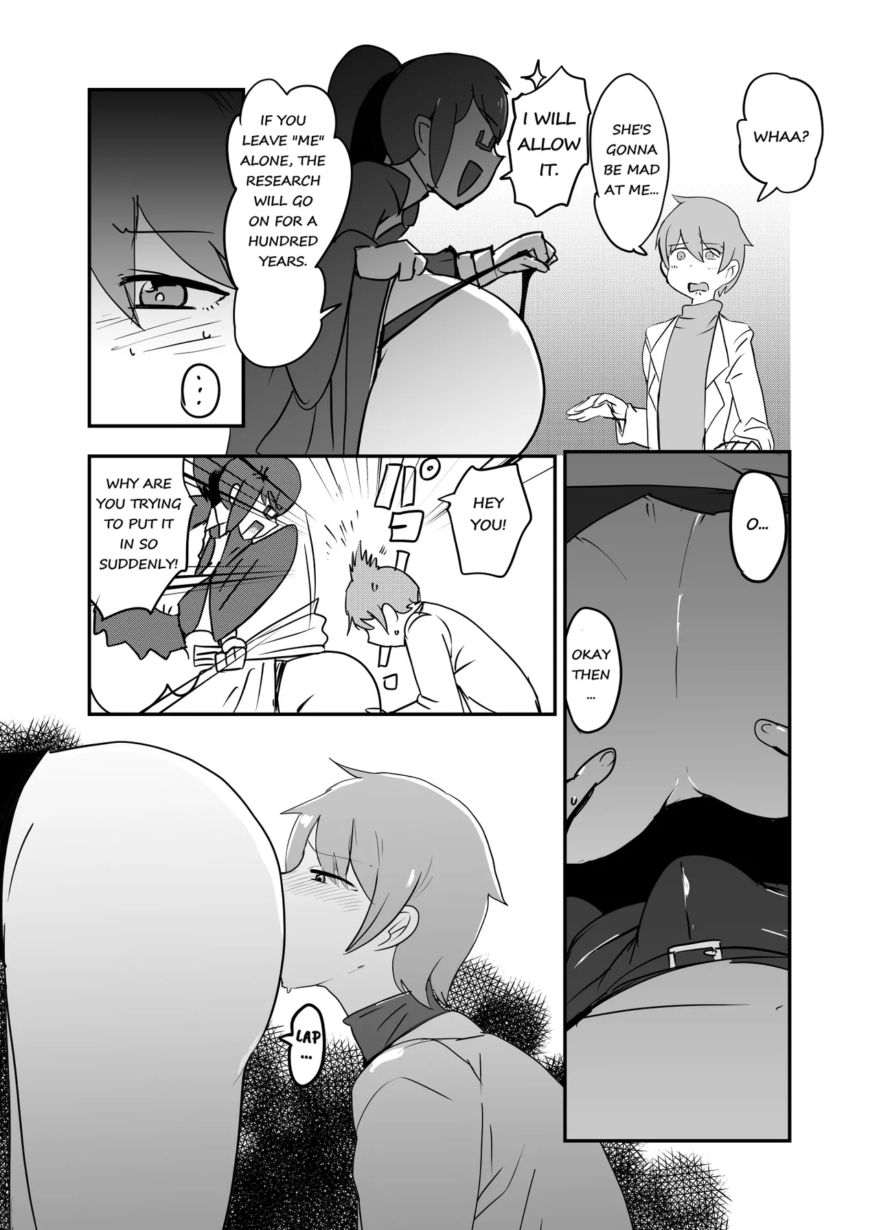 Monster Girl Quest! 4-Koma & Erotic Manga Theater: Spoiler Edition page 47 monster girl quest parody - big breasts monster girl hentai manga - read online free