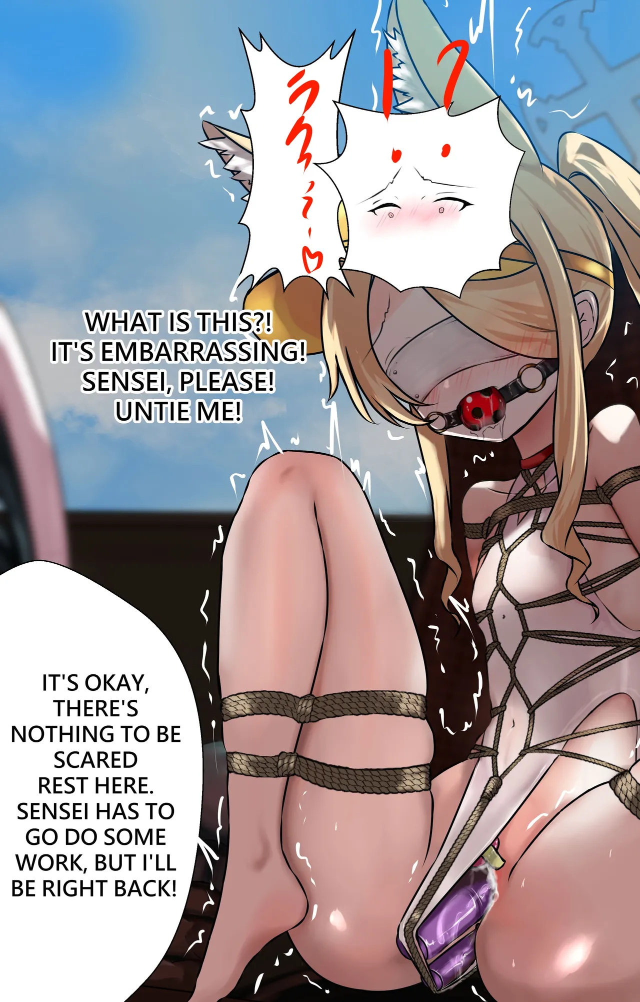 [Gakispark] セイア様 (下編) English page 22 blue archive parody - shibari sole female hentai manga - read online free