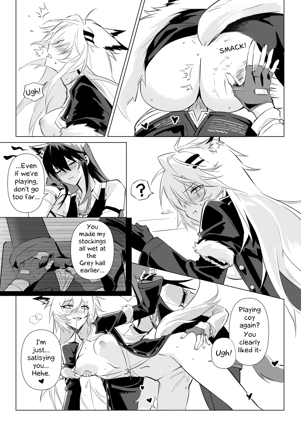 【Moeko Me】To ignite a fire page 28 featuring lappland arknights parody - futanari uncensored hentai manga - read online free