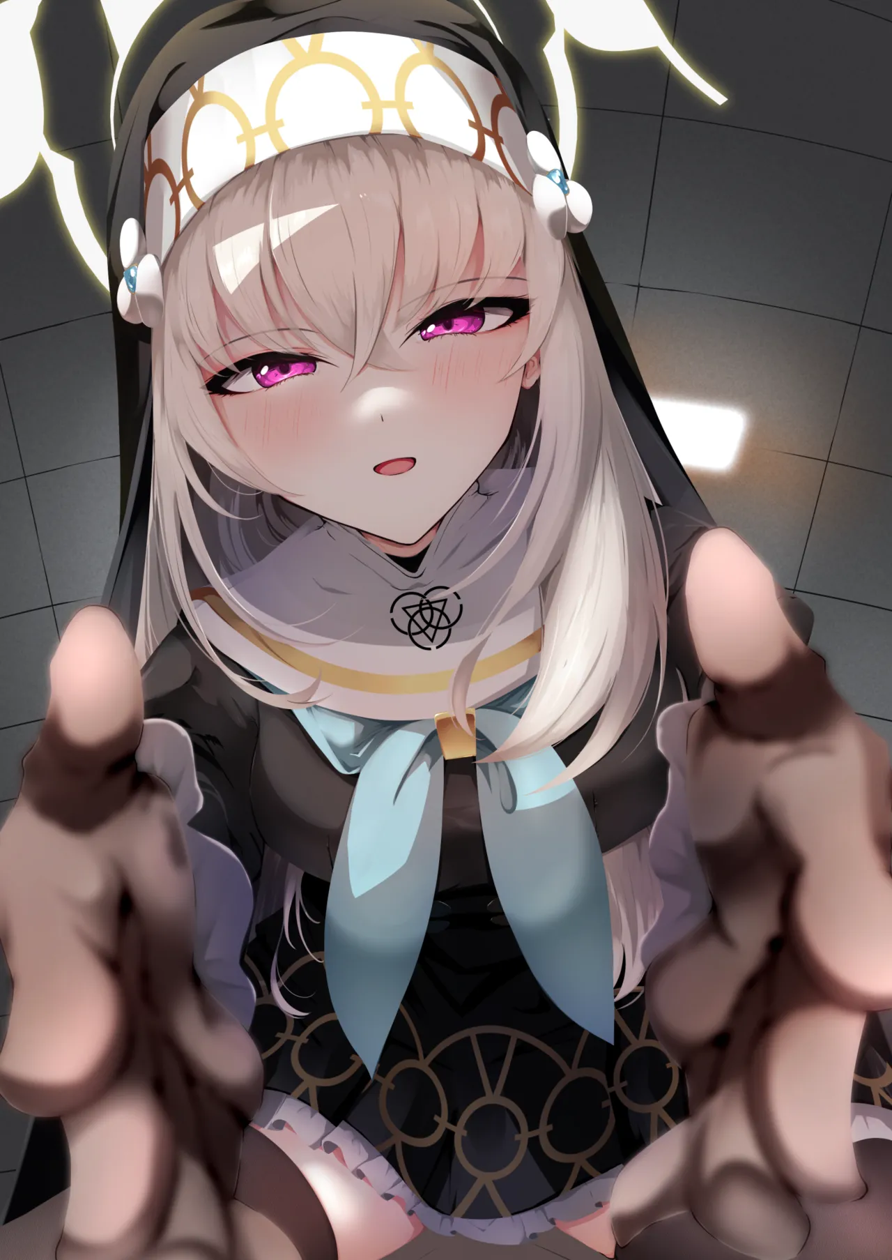 Kou Iu no ga Osuki nano desu yo ne | 老师您很喜欢这种玩法对吧 page 27 featuring sakurako utazumi blue archive parody - handjob nun hentai manga - read online free