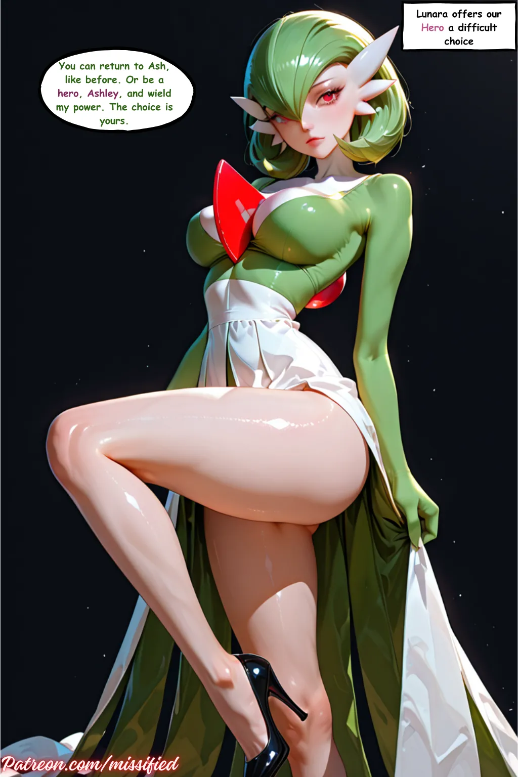 Ashey's Evolution page 38 featuring cynthia pokemon parody - transformation corruption hentai manga - read online free