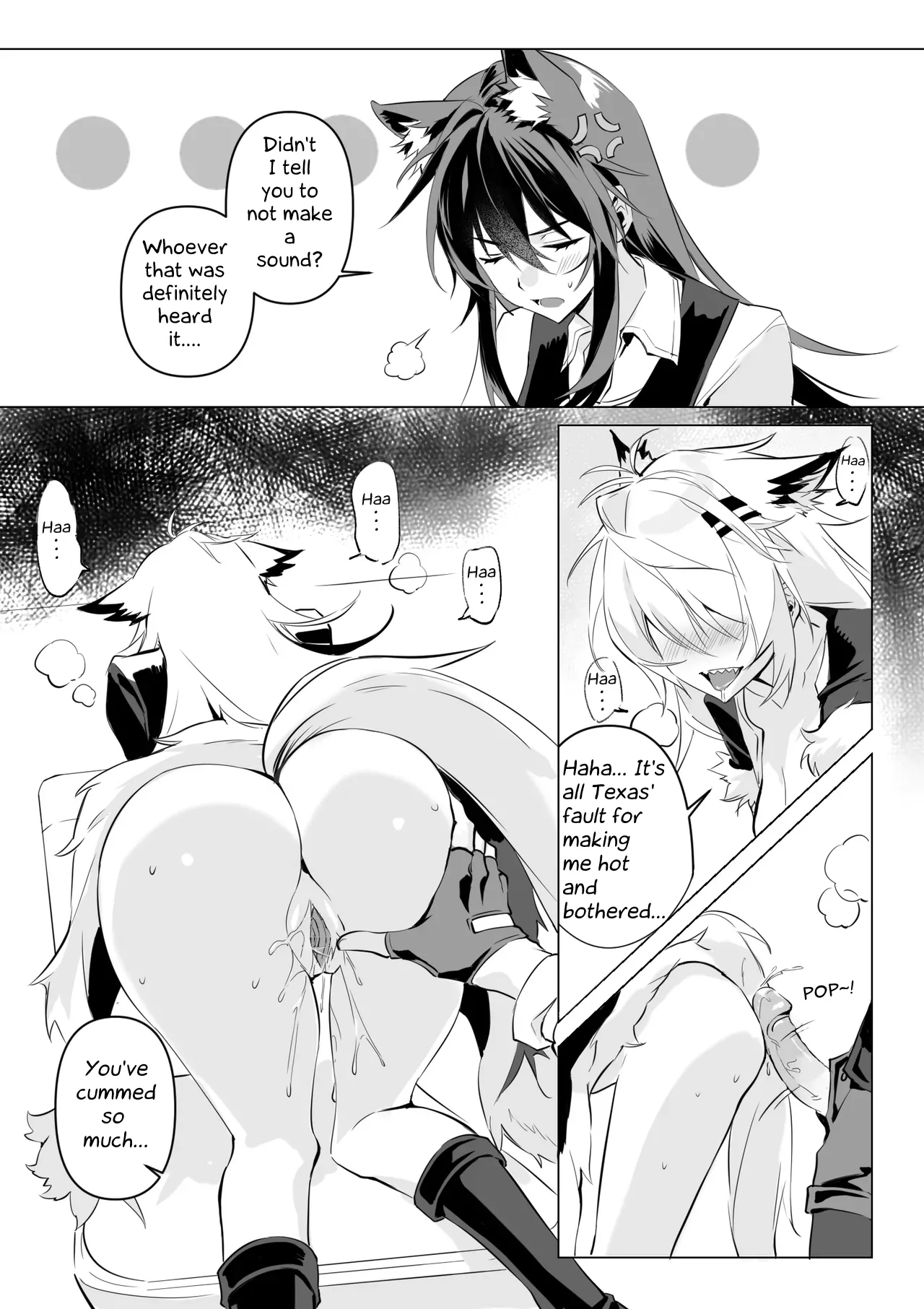 惹火 | To ignite a fire page 33 featuring lappland arknights parody - futanari uncensored hentai manga - read online free