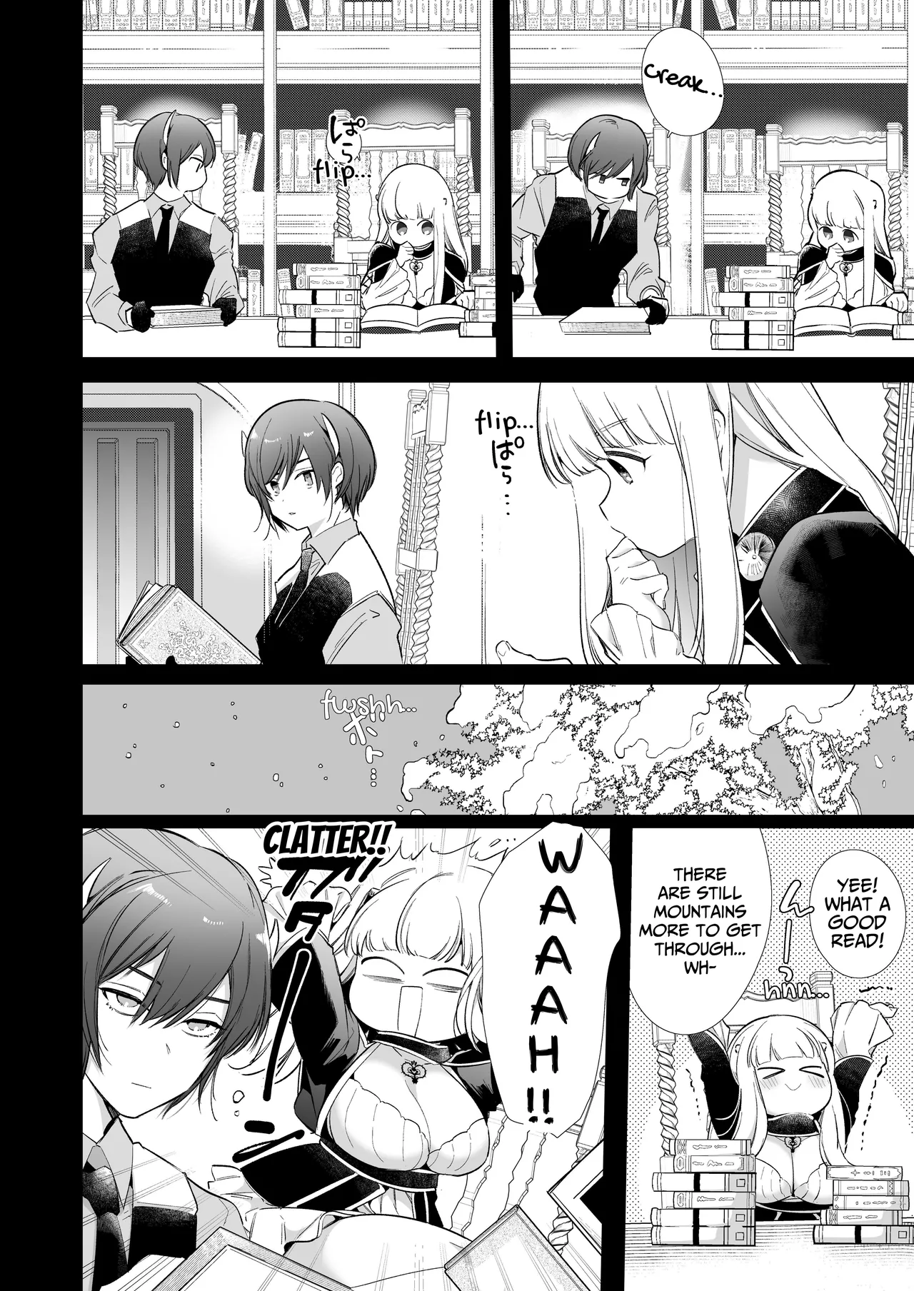 [Yatomomin (Yamamoto Tomomitsu)] Mede little Roy ~Ochikobore Majo no Shoutai wa, Seieki (Maryouku) o Kate to suru Saikyou no Akuma deshita.~ 2 Jou | Mede little Roy ~The Magic Academy Dropout was a Powerful Succubus~ 2 (Part 1/2) [English] [rubyr] page 66 original parody - big breasts cunnilingus hentai manga - read online free