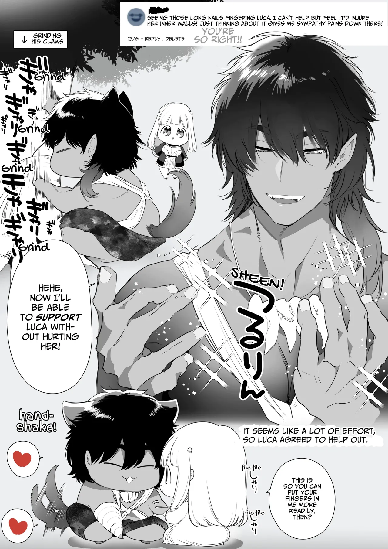 [Yatomomin (Yamamoto Tomomitsu)] Mede little Roy ~Ochikobore Majo no Shoutai wa, Seieki (Maryouku) o Kate to suru Saikyou no Akuma deshita.~ 2 Jou | Mede little Roy ~The Magic Academy Dropout was a Powerful Succubus~ 2 (Part 1/2) [English] [rubyr] page 74 original parody - big breasts cunnilingus hentai manga - read online free