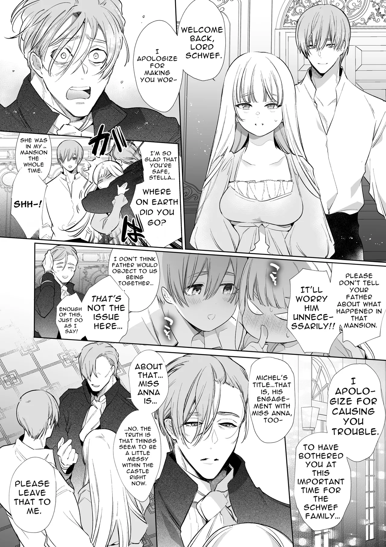 [Yatomomin (Yamamoto Tomomitsu)] Akuyaku ni Narenakatta Tsuihou Reijou wa Amaku Yasashiku Kowasareru ~Osananajimi Hakushaku Shisoku no Dekiai Kankin Choukyo~ | The Gentle Breaking of a Failed Villainess [English] [tintinnabulary] page 132 original parody - squirting bdsm hentai manga - read online free