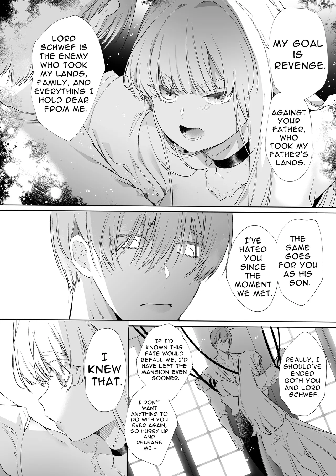 [Yatomomin (Yamamoto Tomomitsu)] Akuyaku ni Narenakatta Tsuihou Reijou wa Amaku Yasashiku Kowasareru ~Osananajimi Hakushaku Shisoku no Dekiai Kankin Choukyo~ | The Gentle Breaking of a Failed Villainess [English] [tintinnabulary] page 62 original parody - squirting bdsm hentai manga - read online free