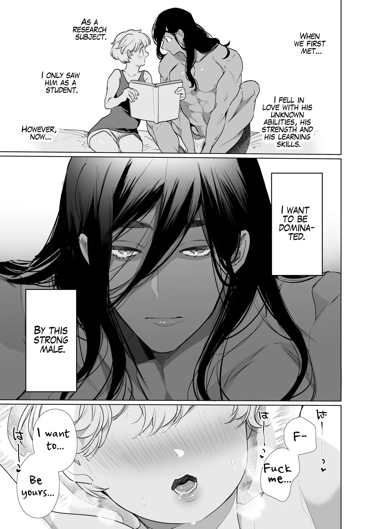 [Yatomomin (Yamamoto Tomomitsu)] Seibutsu Gakusha ga Jungle Okuchi no Wanko-kei Senjuumin ni Kyuuai & Tanetsuke Sarete shimau Hanashi... | Secret Mating Rituals of the Jungle Dwelling Dog-like Indigenous Men [English] [Guarana Translations] page 73 original parody - squirting kissing hentai manga - read online free