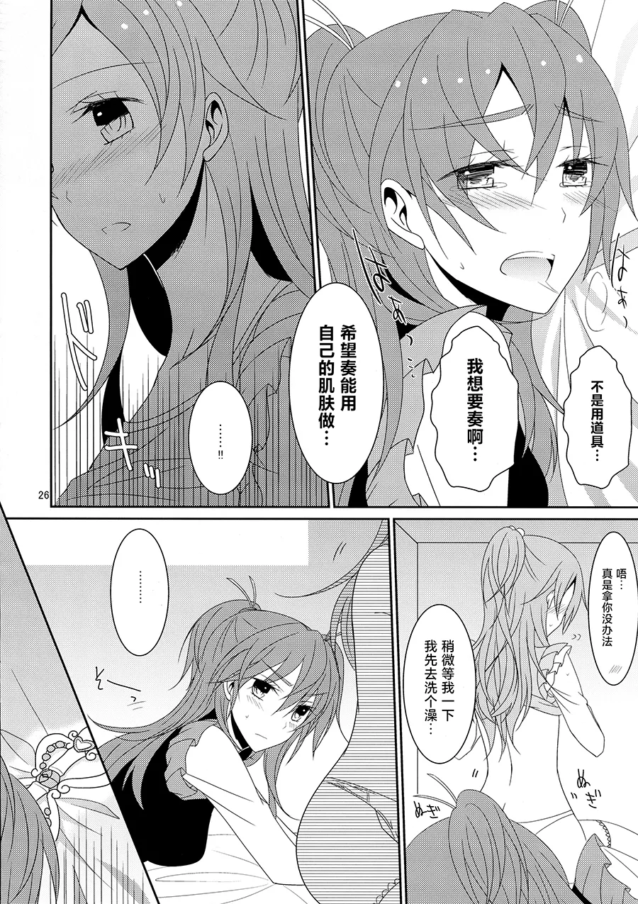 Cure Assort 2 page 28 featuring cure rhythm smile precure parody - females only yuri hentai manga - read online free