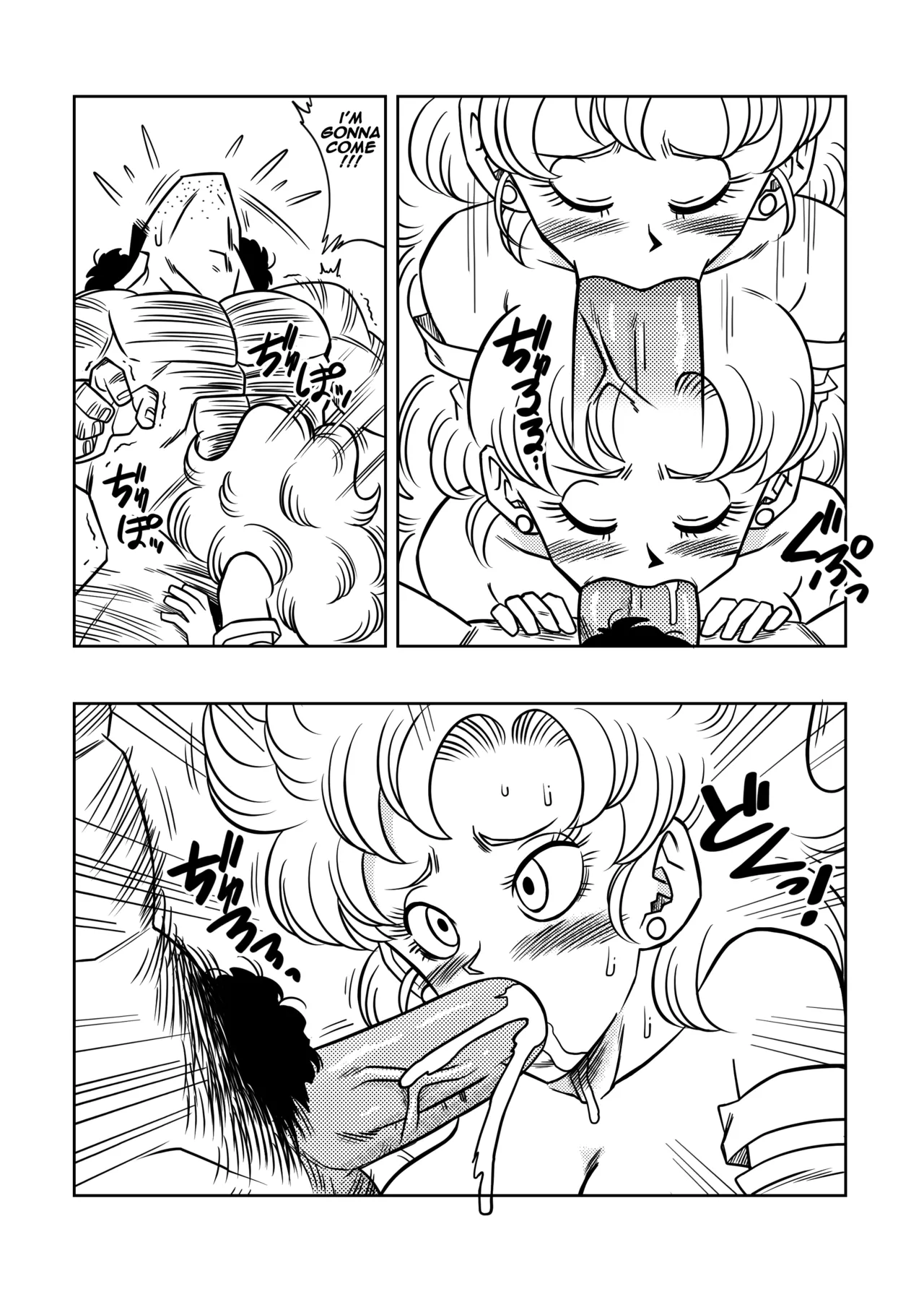 Mr. Satan's Secret Training page 9 featuring mister satan dragon ball z parody - big breasts uncensored hentai manga - read online free