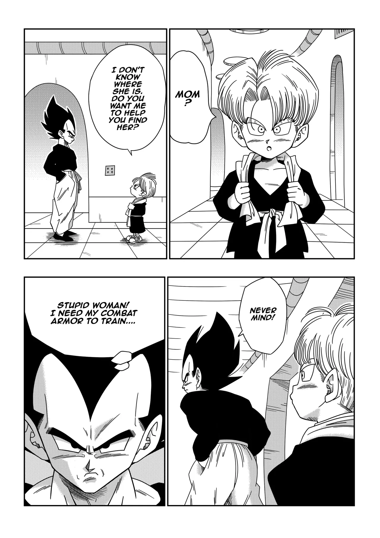 LOVE TRIANGLE Z Part 3 page 13 featuring son gohan dragon ball z parody - milf big breasts hentai manga - read online free