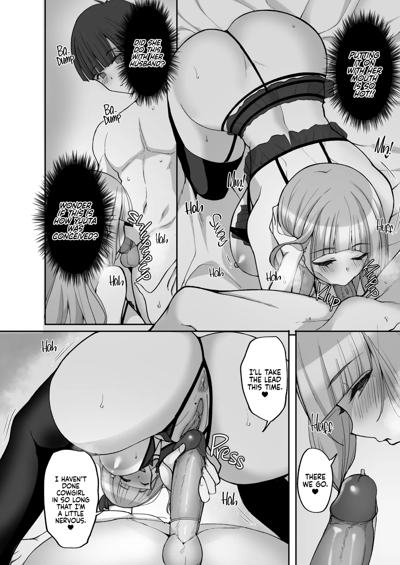 Hatsukoi no Bakunyuu Tomo Mama ga Yasashiku Sei no Tehodoki o Shitekureru Hanashi | Learning About Sex From My Friend's Mom page 47 original parody - handjob milf hentai manga - read online free