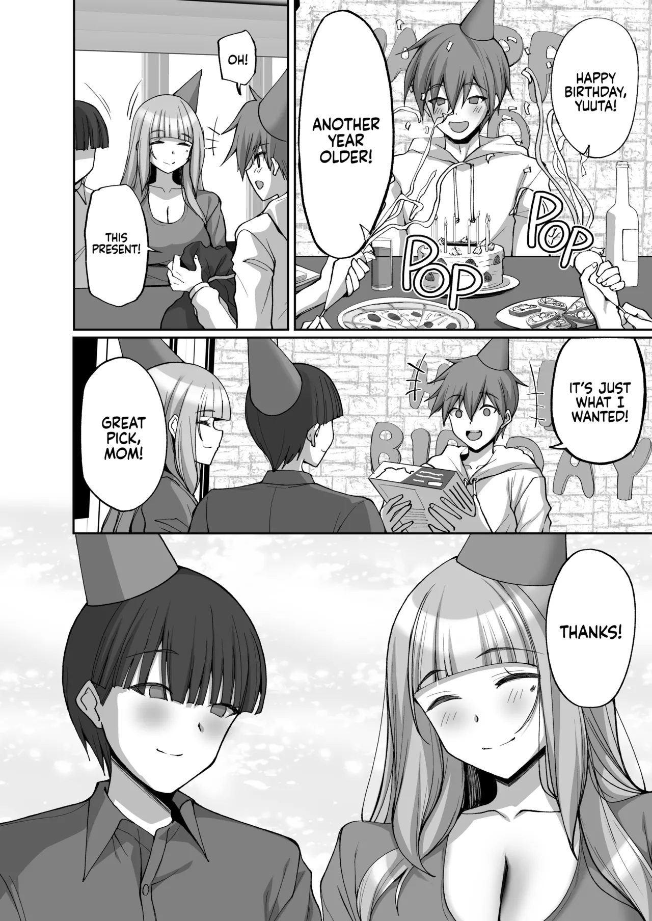 Hatsukoi no Bakunyuu Tomo Mama ga Yasashiku Sei no Tehodoki o Shitekureru Hanashi | Learning About Sex From My Friend's Mom page 55 original parody - handjob milf hentai manga - read online free