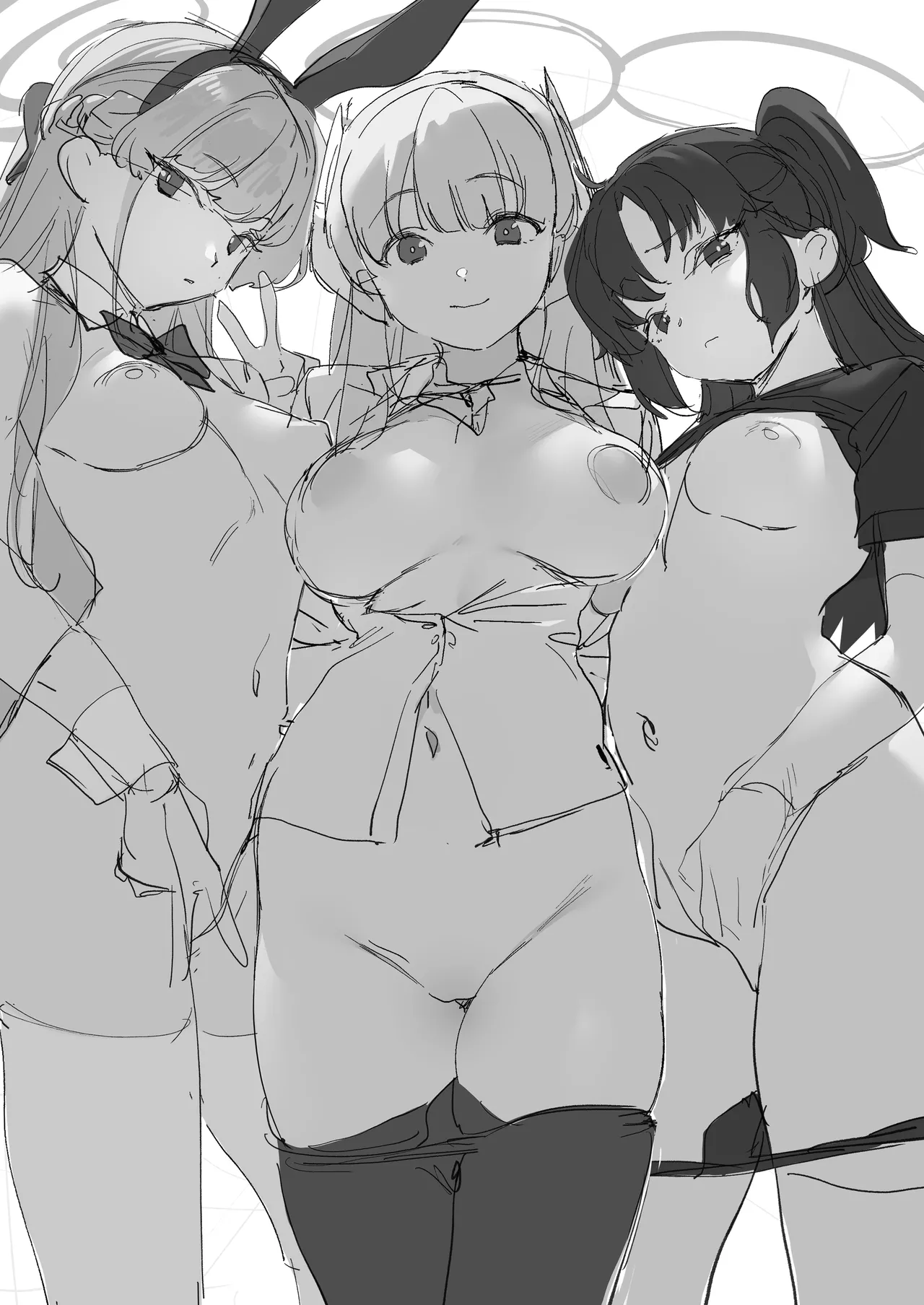 Camrism no BlueArch no Erohon no Soushuuhen Vol.1 page 120 featuring yuuka hayase blue archive parody - blowjob halo hentai manga - read online free