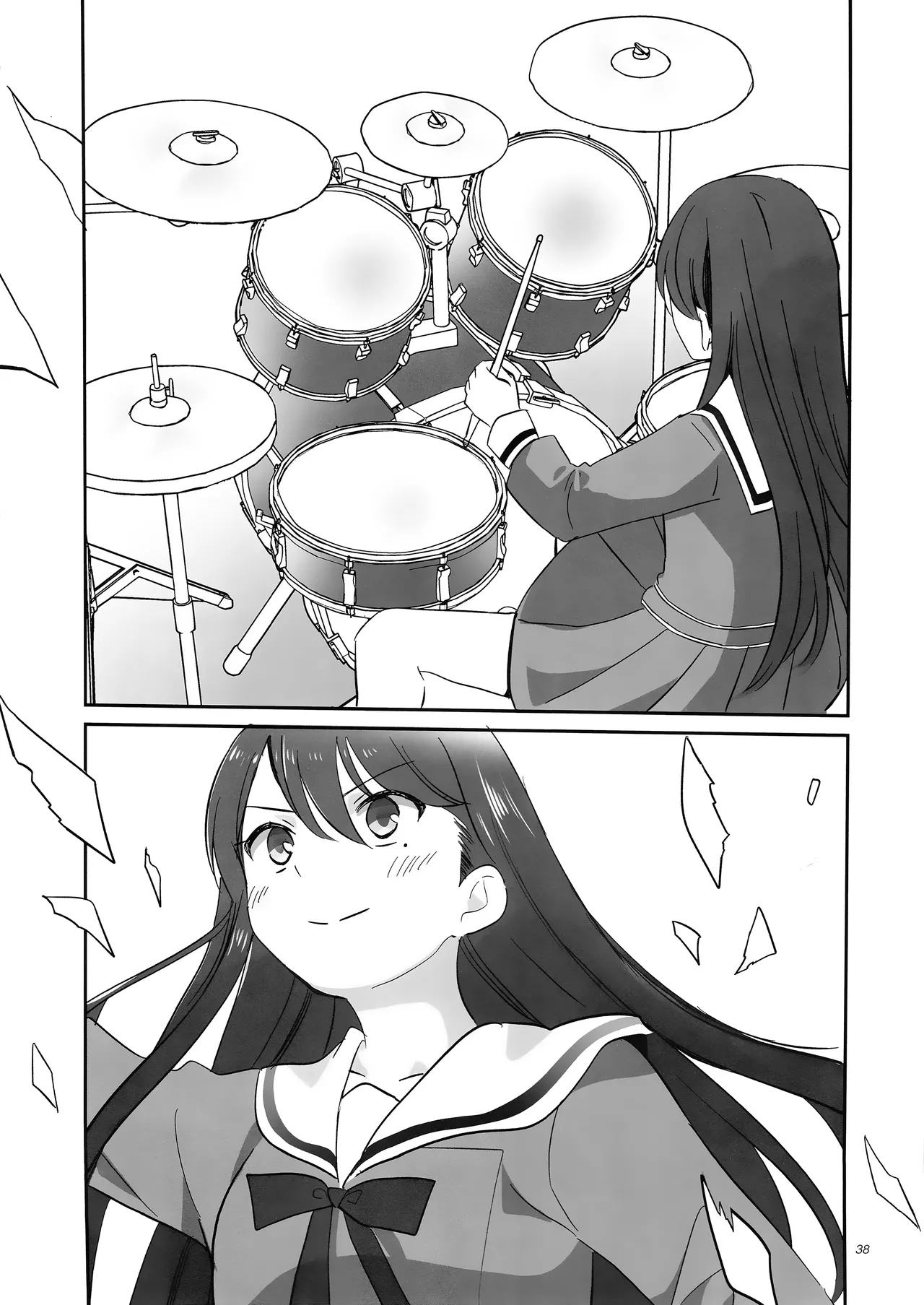 佯装成为星座 page 38 featuring taki shiina bang dream parody - schoolgirl uniform non-h imageset hentai manga - read online free