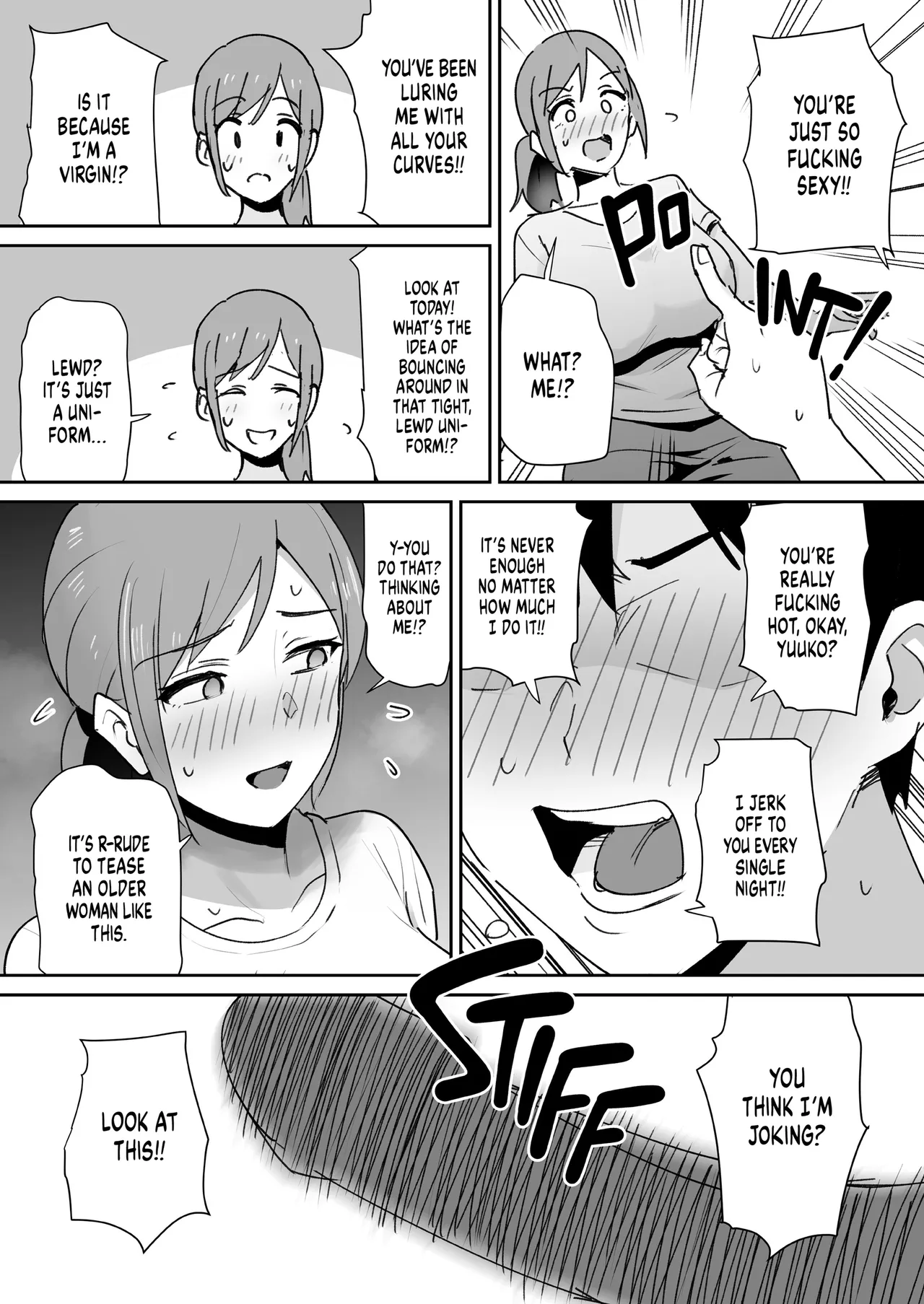 Yuujin no Haha wa Dekachin ni Yowai | My Friend's Mom is Weak to a Huge Cock page 11 original parody - squirting milf hentai manga - read online free