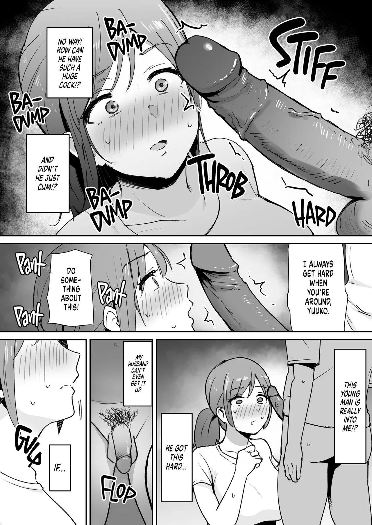Yuujin no Haha wa Dekachin ni Yowai | My Friend's Mom is Weak to a Huge Cock page 12 original parody - squirting milf hentai manga - read online free