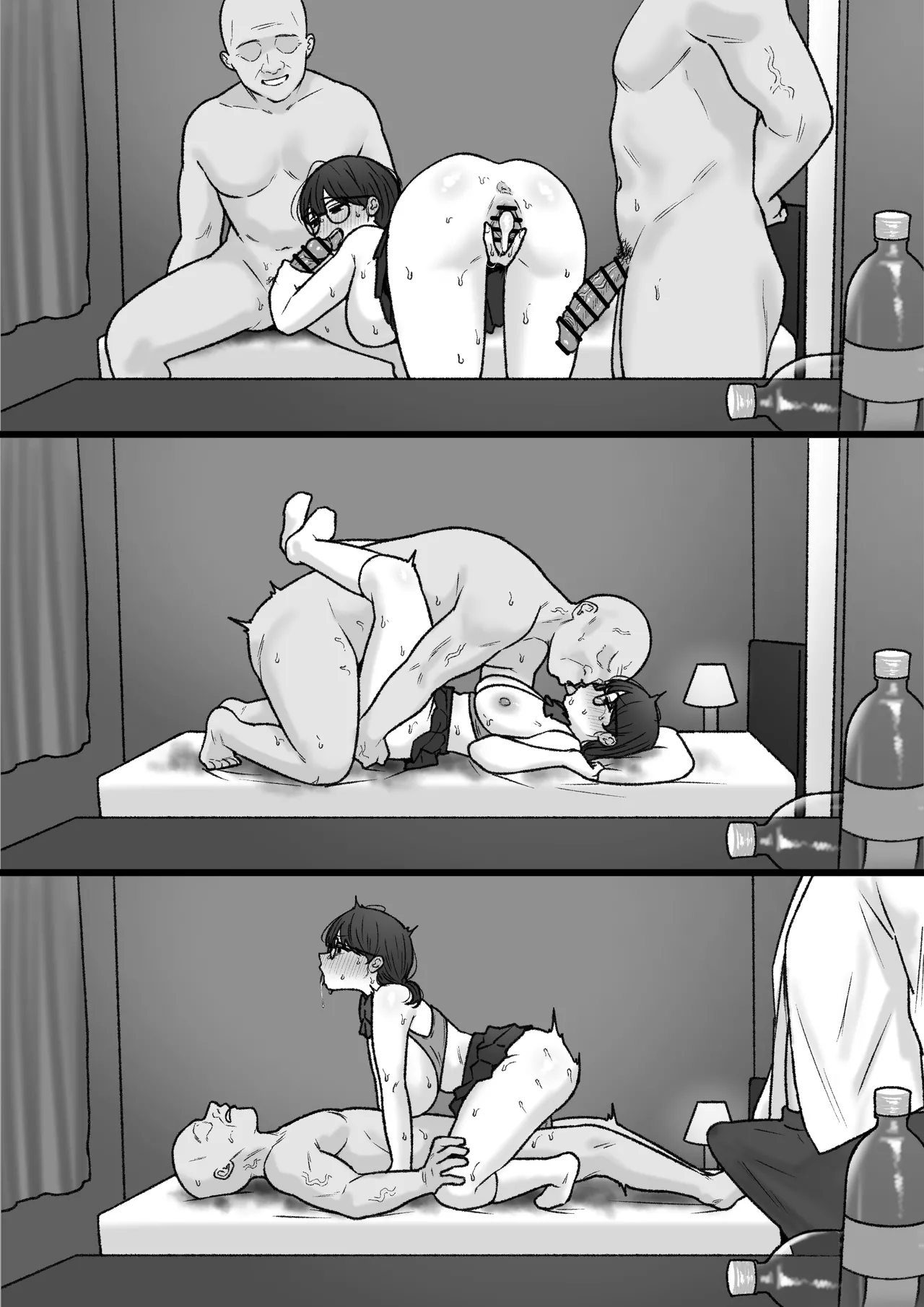 断れなくて… page 61 original parody - mmf threesome group hentai manga - read online free