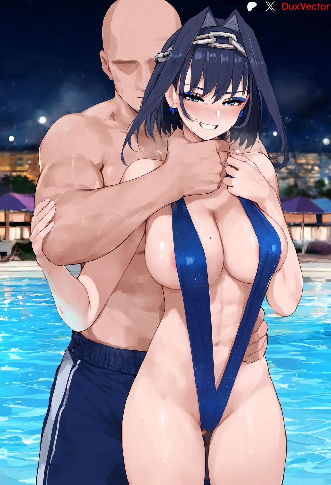 Patreon/DuxVector Ouro Kronii page 13 featuring ouro kronii hololive parody - big balls huge penis hentai manga - read online free