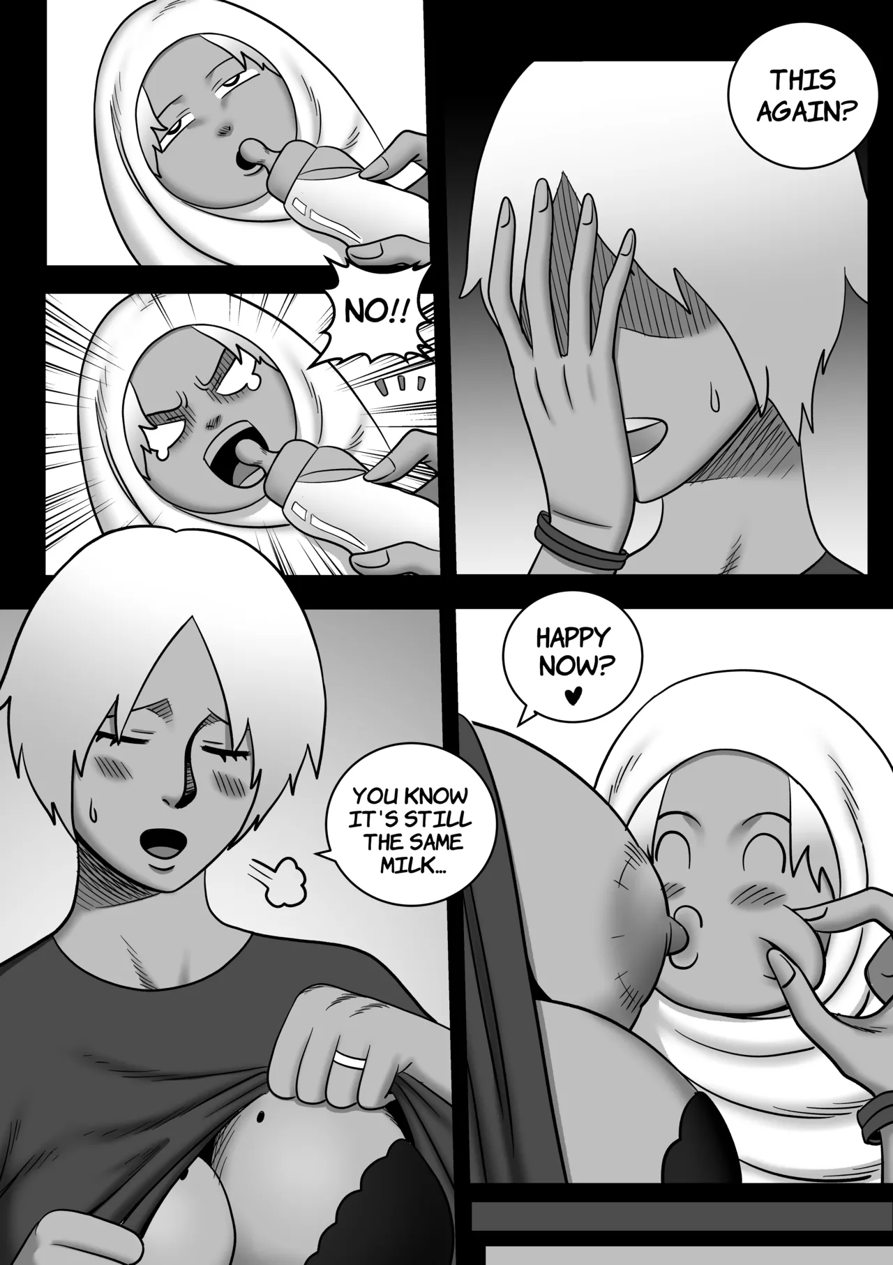 Mother and Son on a desert island #1 page 20 original parody - handjob milf hentai manga - read online free