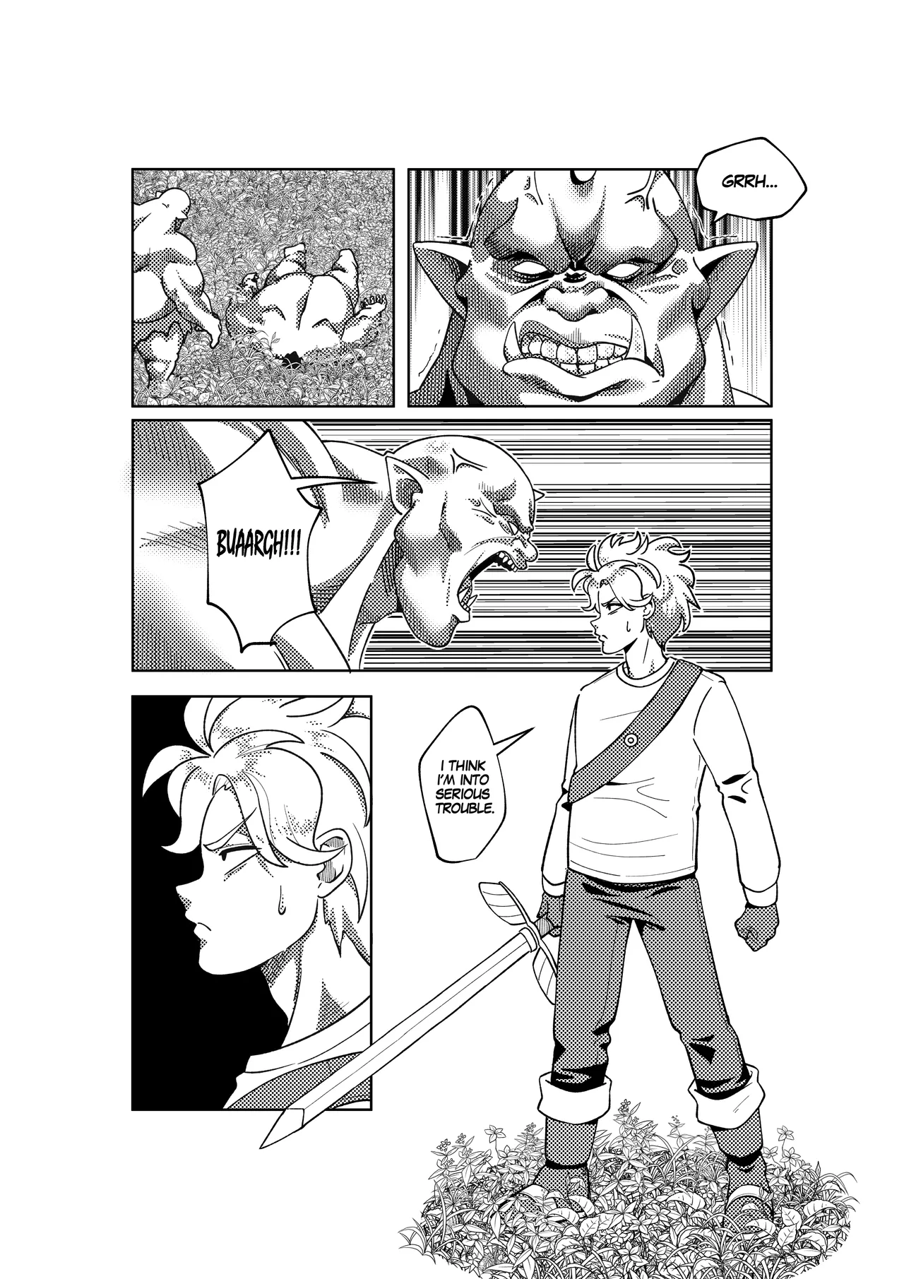 The tale of the cursed spell (Chapter 2). (NSFW) page 13 original parody - insect hentai manga - read online free