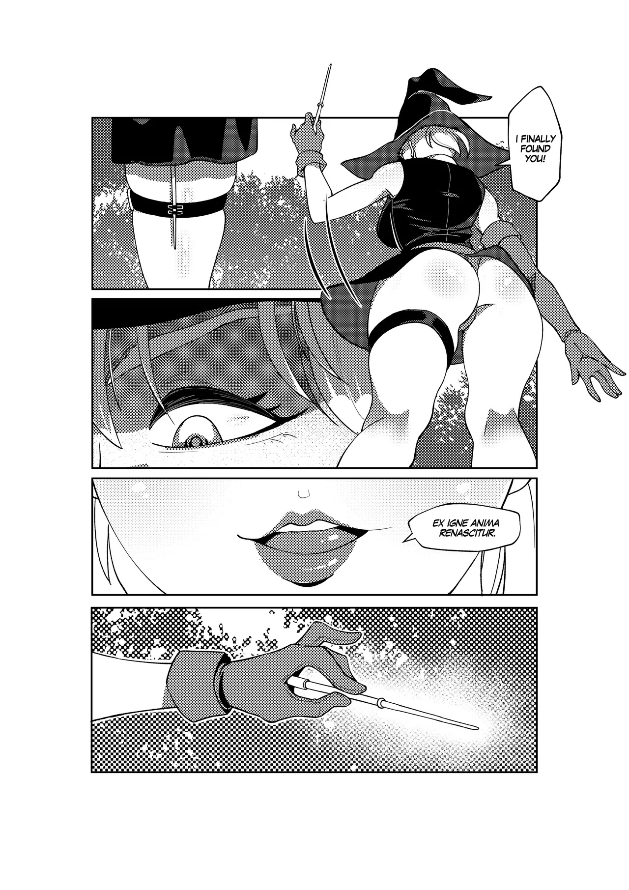 The tale of the cursed spell (Chapter 2). (NSFW) page 14 original parody - insect hentai manga - read online free