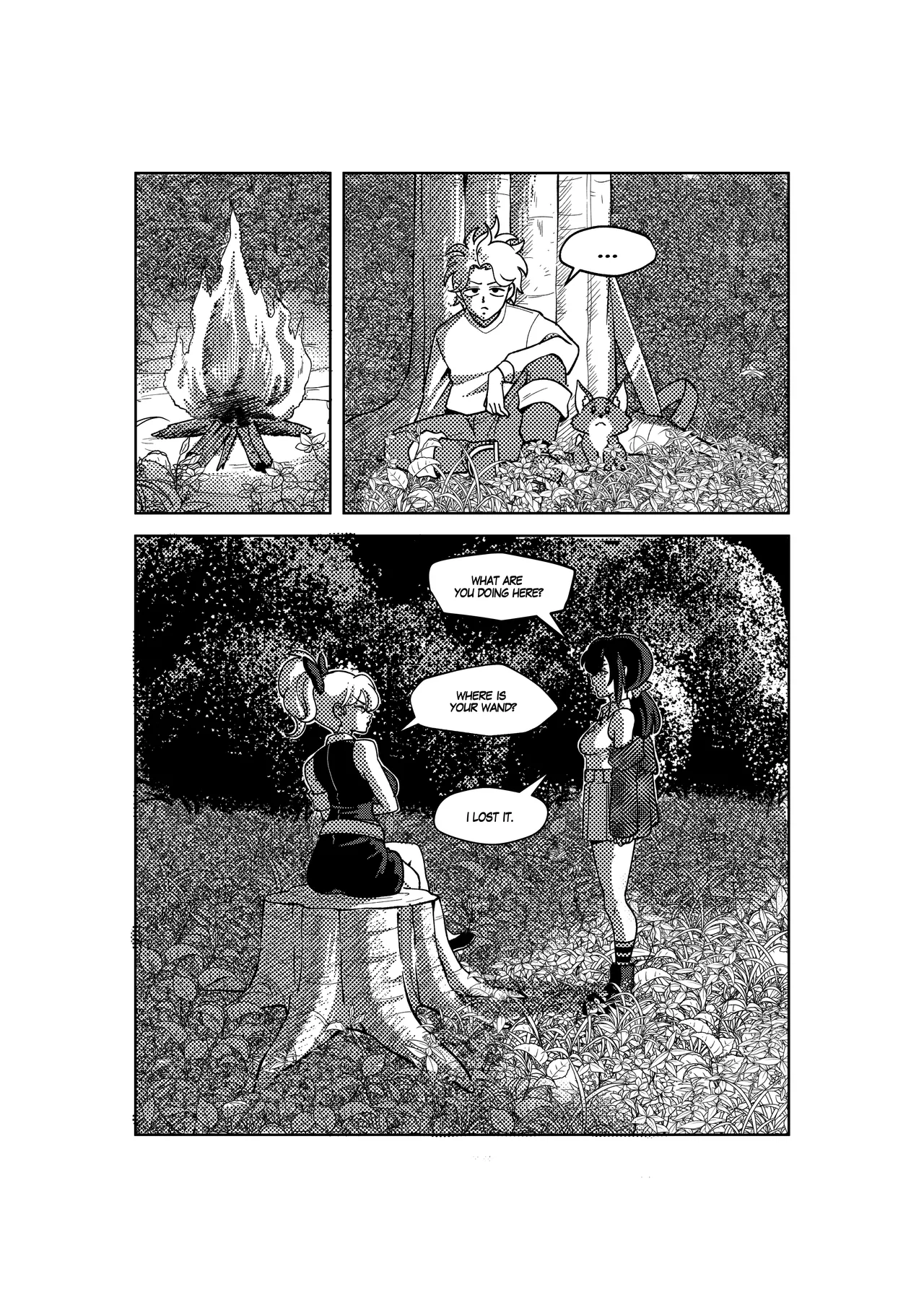 The tale of the cursed spell (Chapter 2). (NSFW) page 19 original parody - insect hentai manga - read online free