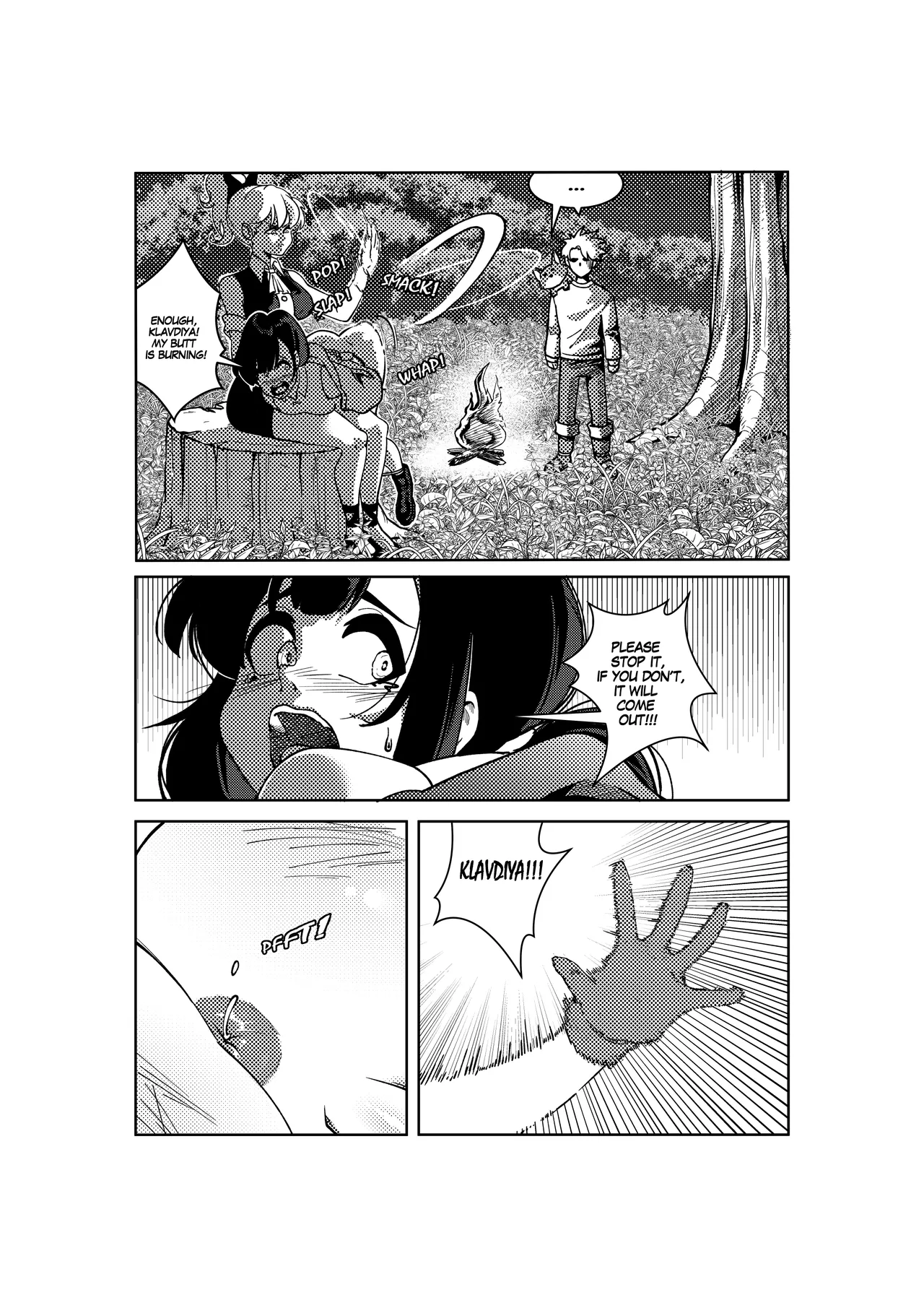 The tale of the cursed spell (Chapter 2). (NSFW) page 22 original parody - insect hentai manga - read online free