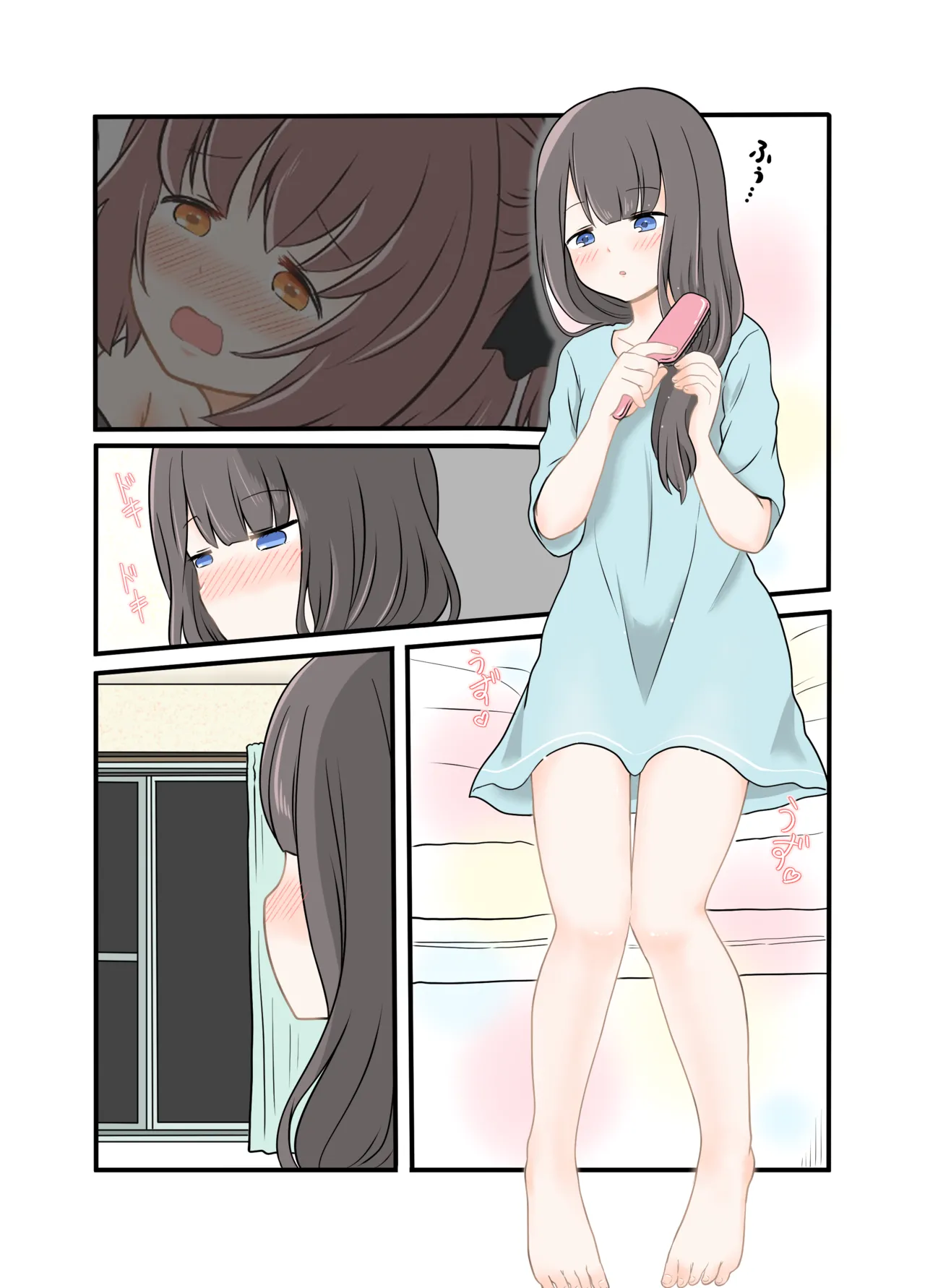 [Kurosawa Karura] Roshutsu Play suru Yuripple (Zen) Full Color Version page 30 original parody - females only exhibitionism hentai manga - read online free