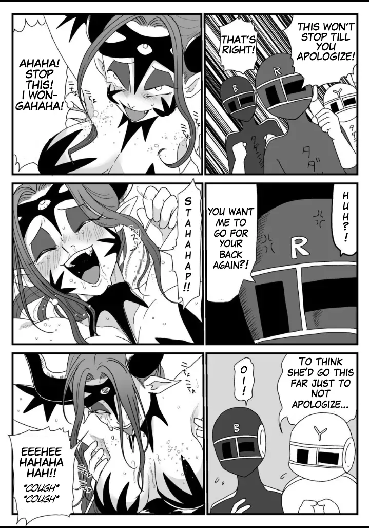 A captured female executive! The tickles of justice rain down on her! page 16 original parody - big breasts humiliation hentai manga - read online free