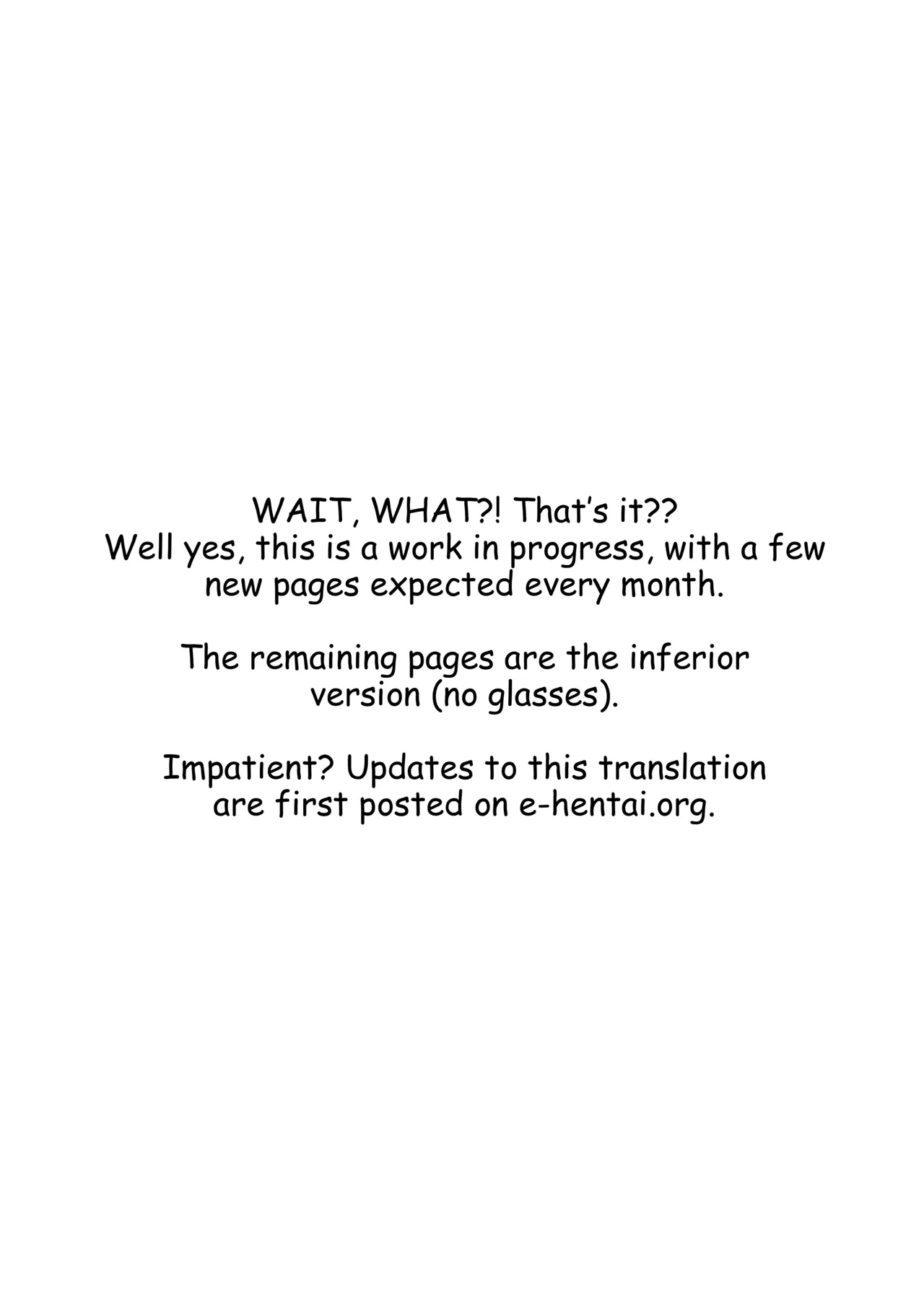 [Anon 2-okunen] Ittai Dou Natte Shimau no ka!? (Chinkasu shuu Okazu ni Onanie Saremasu) | What the hell will happen?! (She's gonna finger herself while sniffing my smegma stench!) [English] [KM_42] [Ongoing] page 88 original parody - big breasts glasses hentai manga - read online free