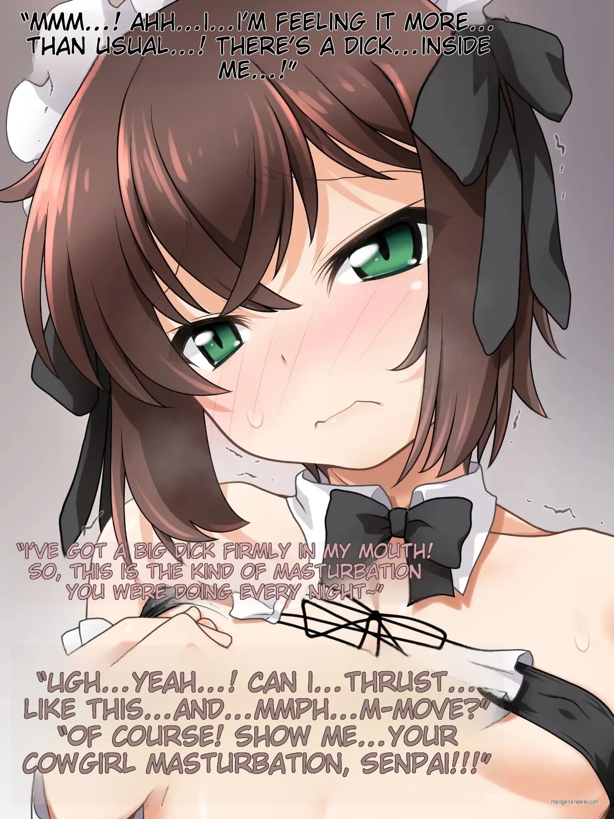 Senpai!! Karada ga Otoko ni Natta Mama desu kedo Sore wa Sore to Shite Ero Douga o Torimasu yo!? page 38 original parody - chastity belt anal hentai manga - read online free