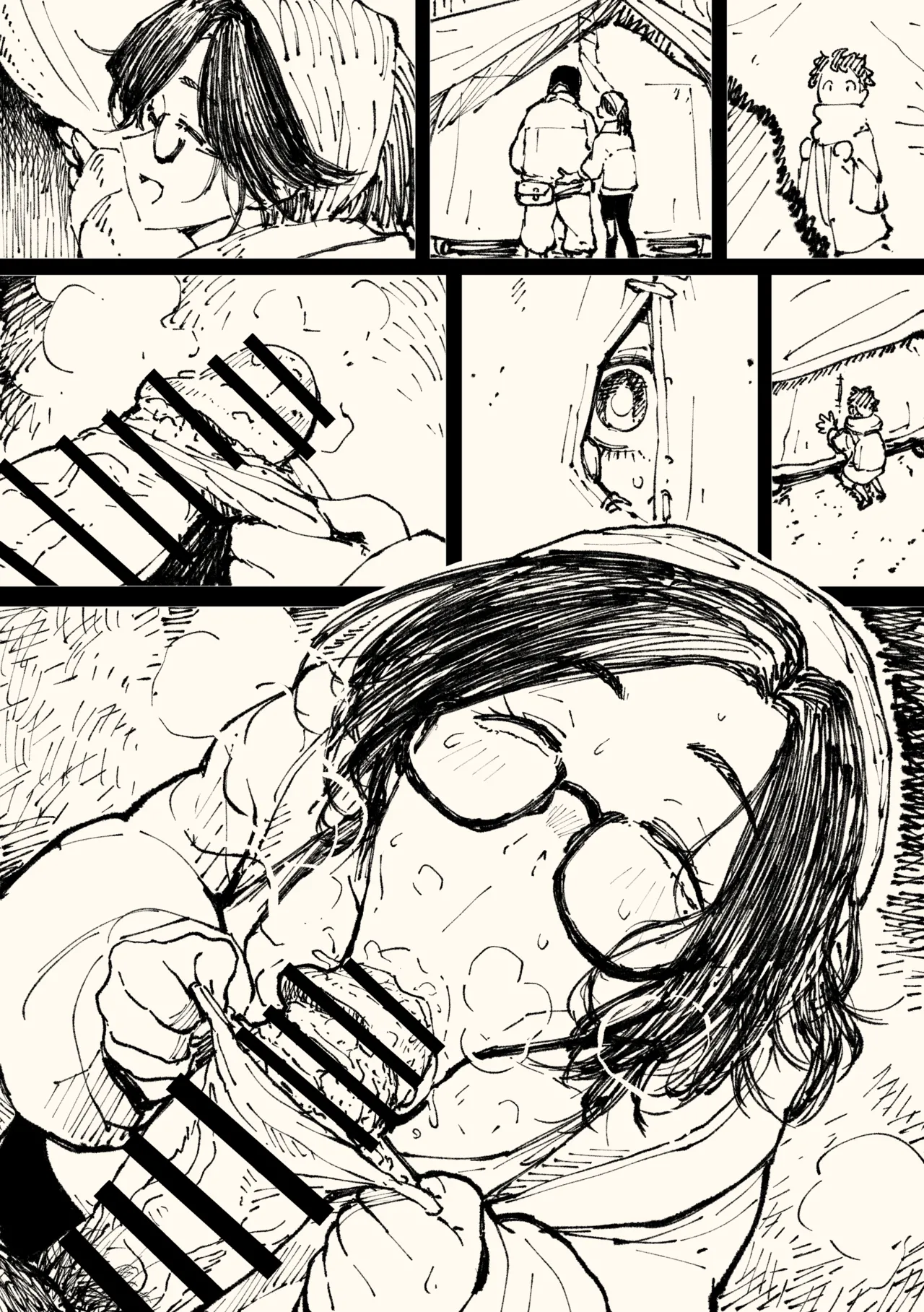 Alma-san page 22 featuring alma monster hunter parody - big breasts glasses hentai manga - read online free