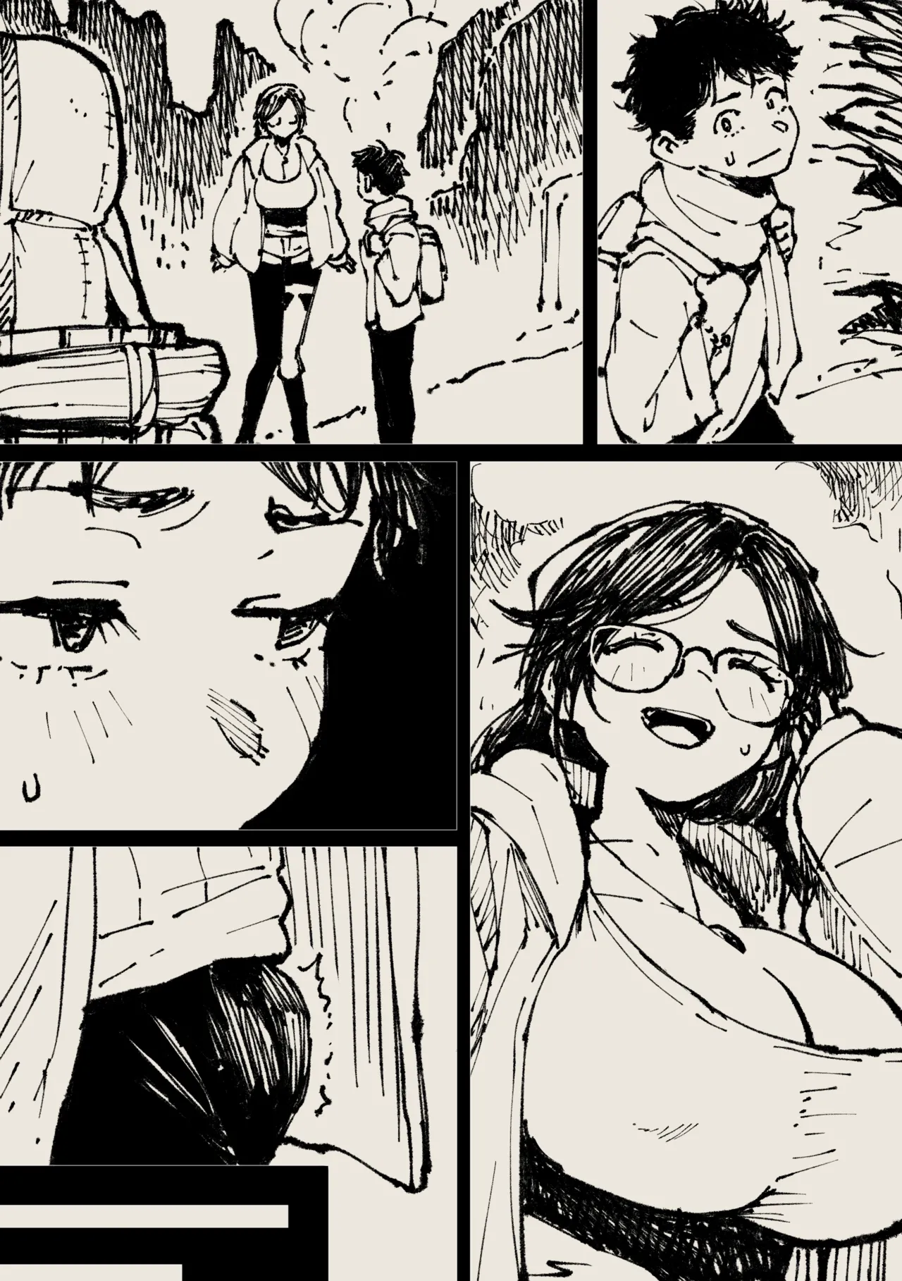 Alma-san page 29 featuring alma monster hunter parody - big breasts glasses hentai manga - read online free